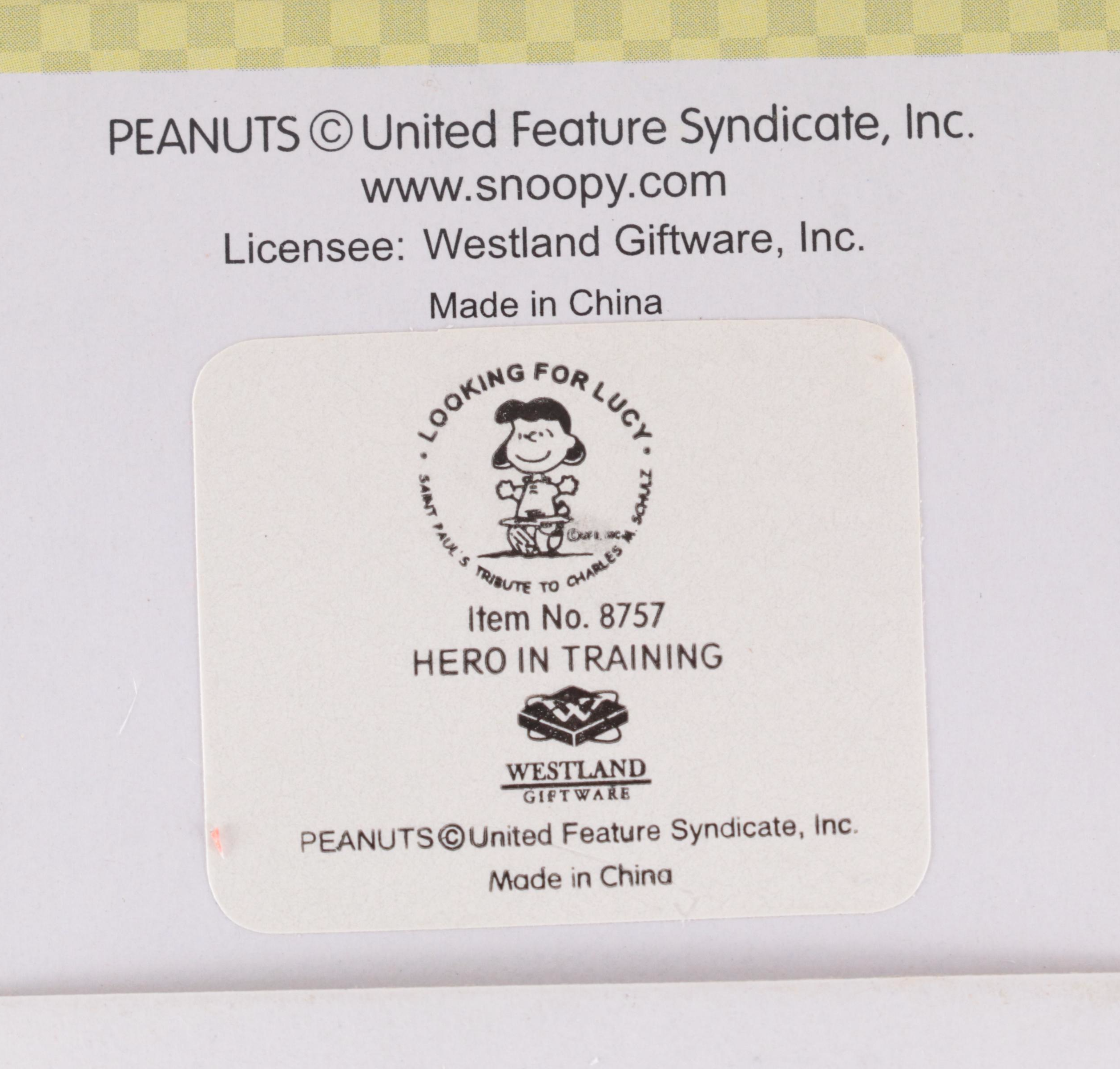 Westland Giftware "Glamorama Lucy" and Other Looking for Lucy Resin Figurines