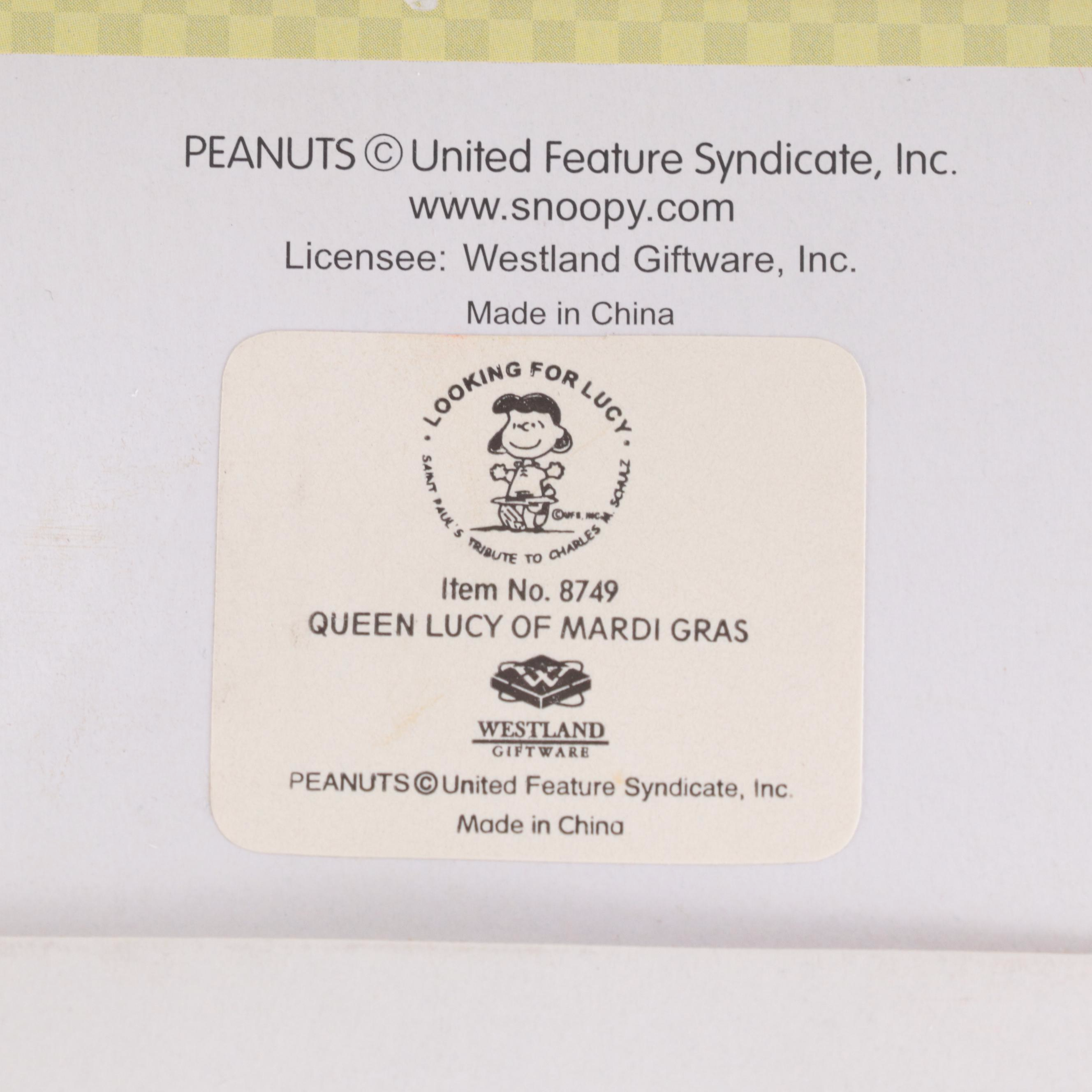 Westland Giftware "Glamorama Lucy" and Other Looking for Lucy Resin Figurines