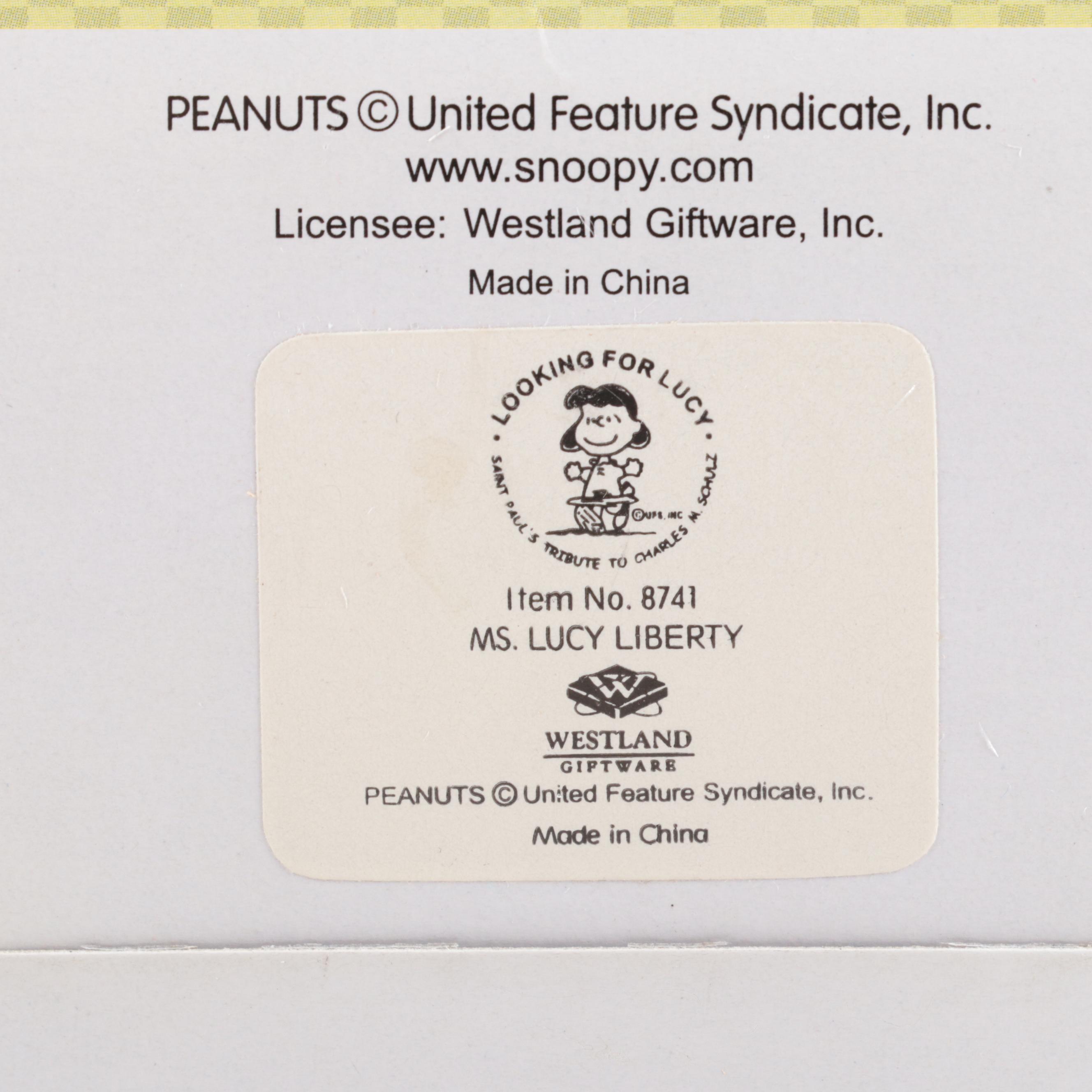 Westland Giftware "Glamorama Lucy" and Other Looking for Lucy Resin Figurines