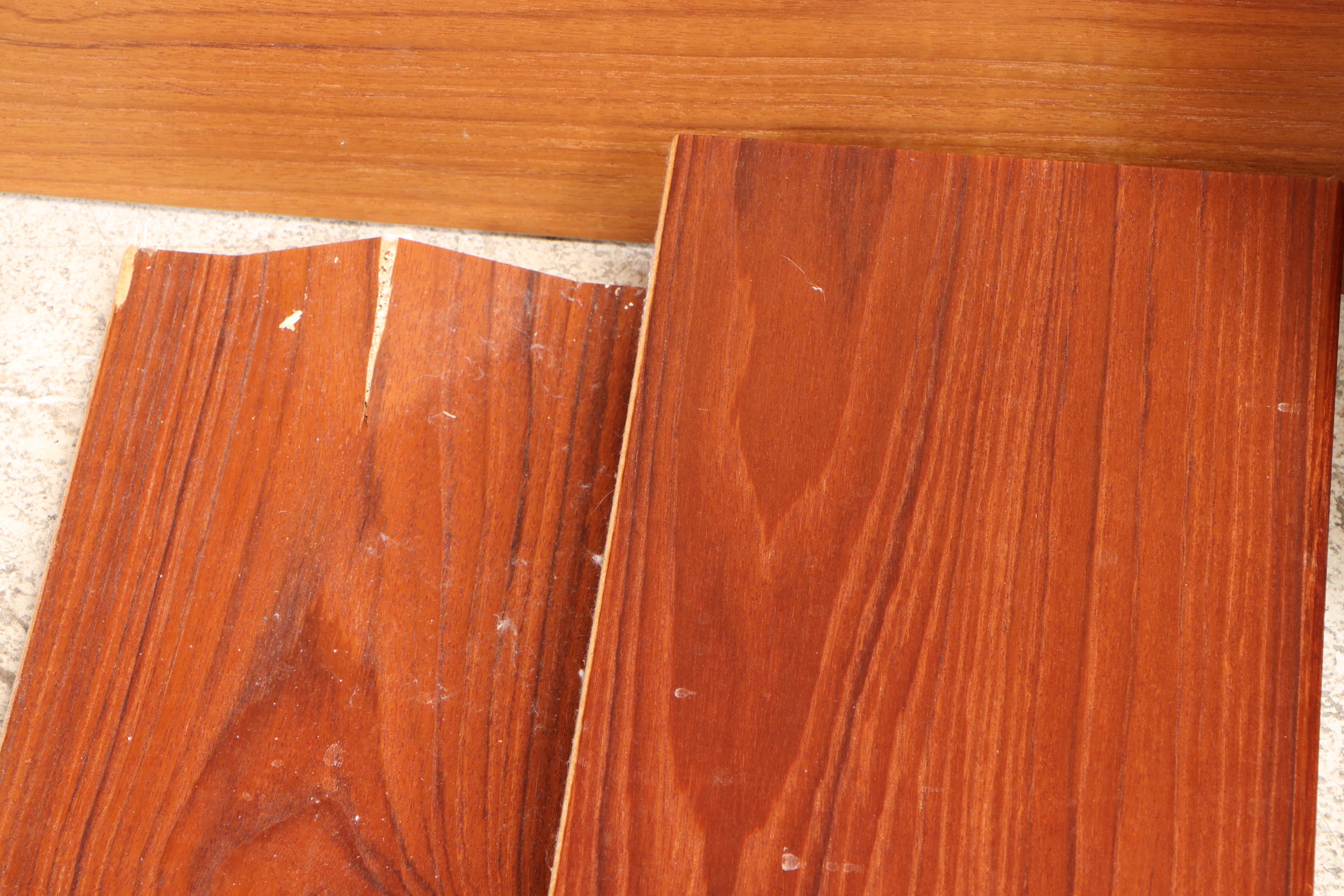 Danish Modern Teak King Bed with Nightstands