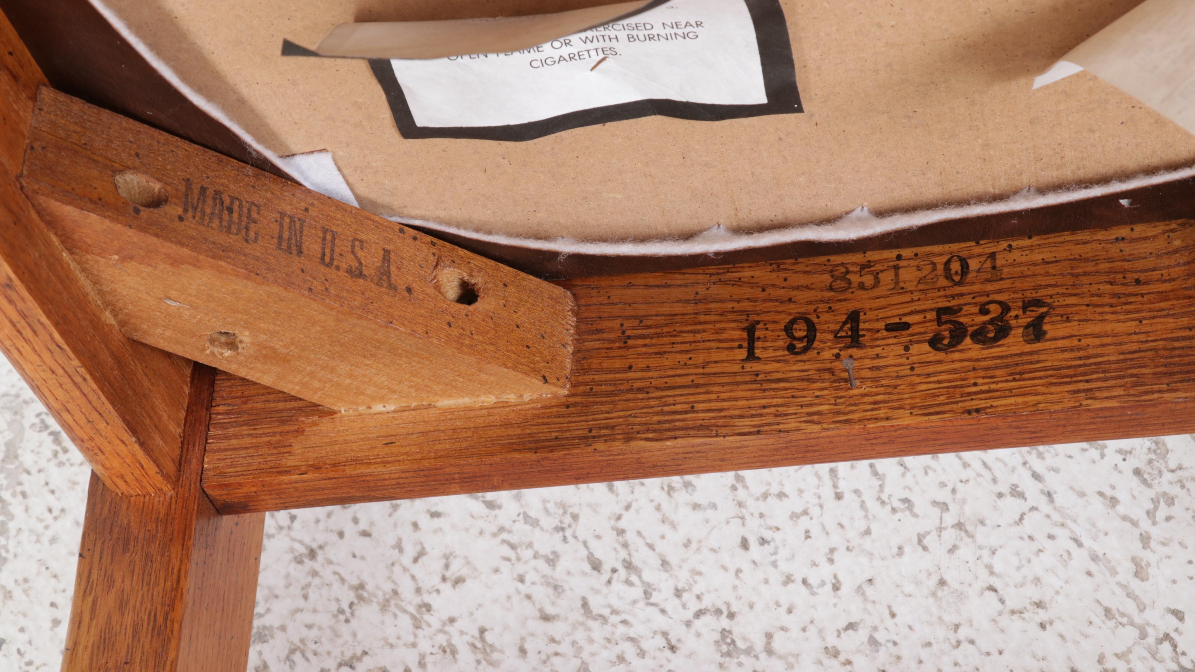 Young-Hinkle "Windjammer" Rustic Oak Desk With Chair