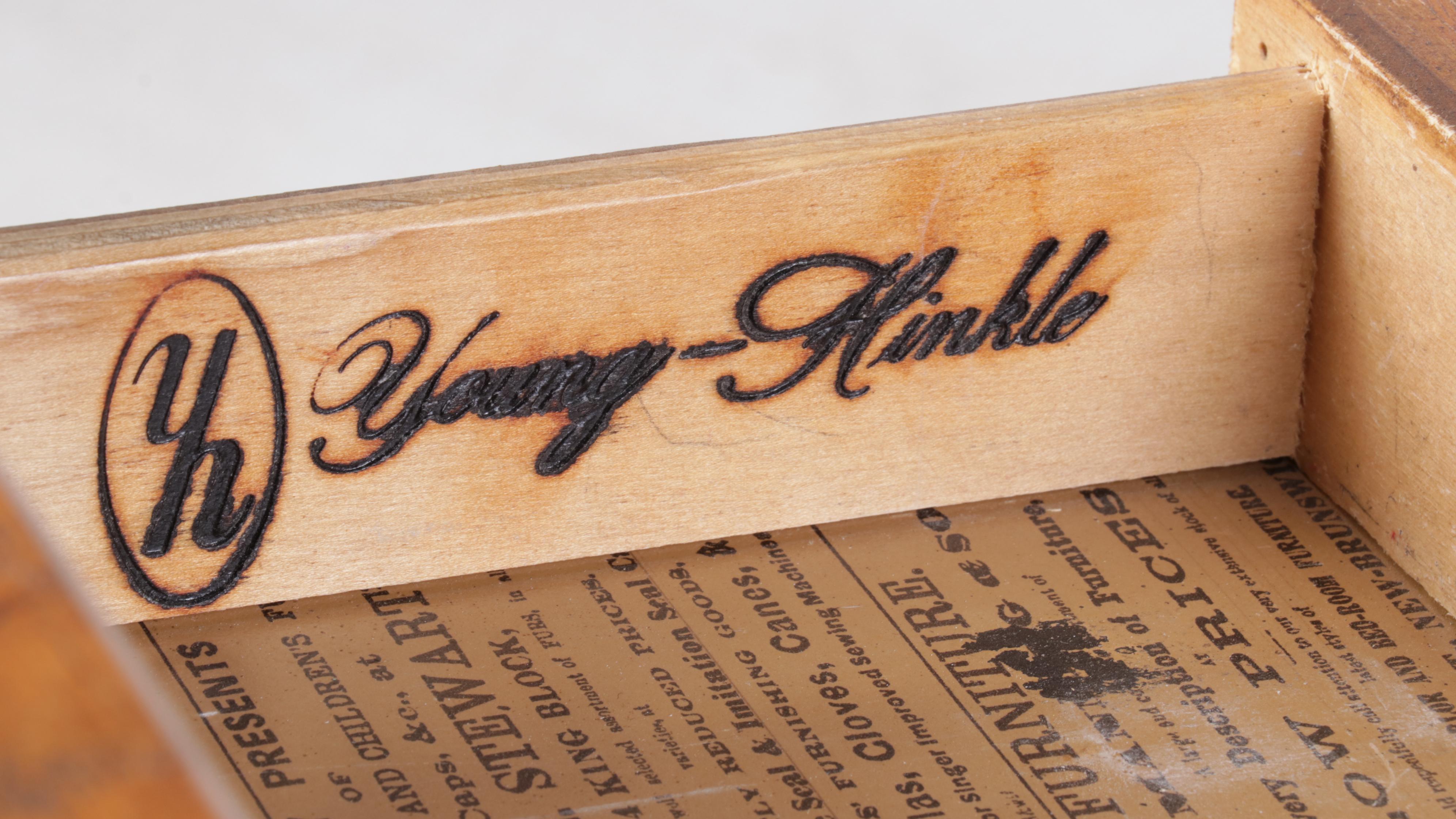 Young-Hinkle "Windjammer" Rustic Oak Desk With Chair