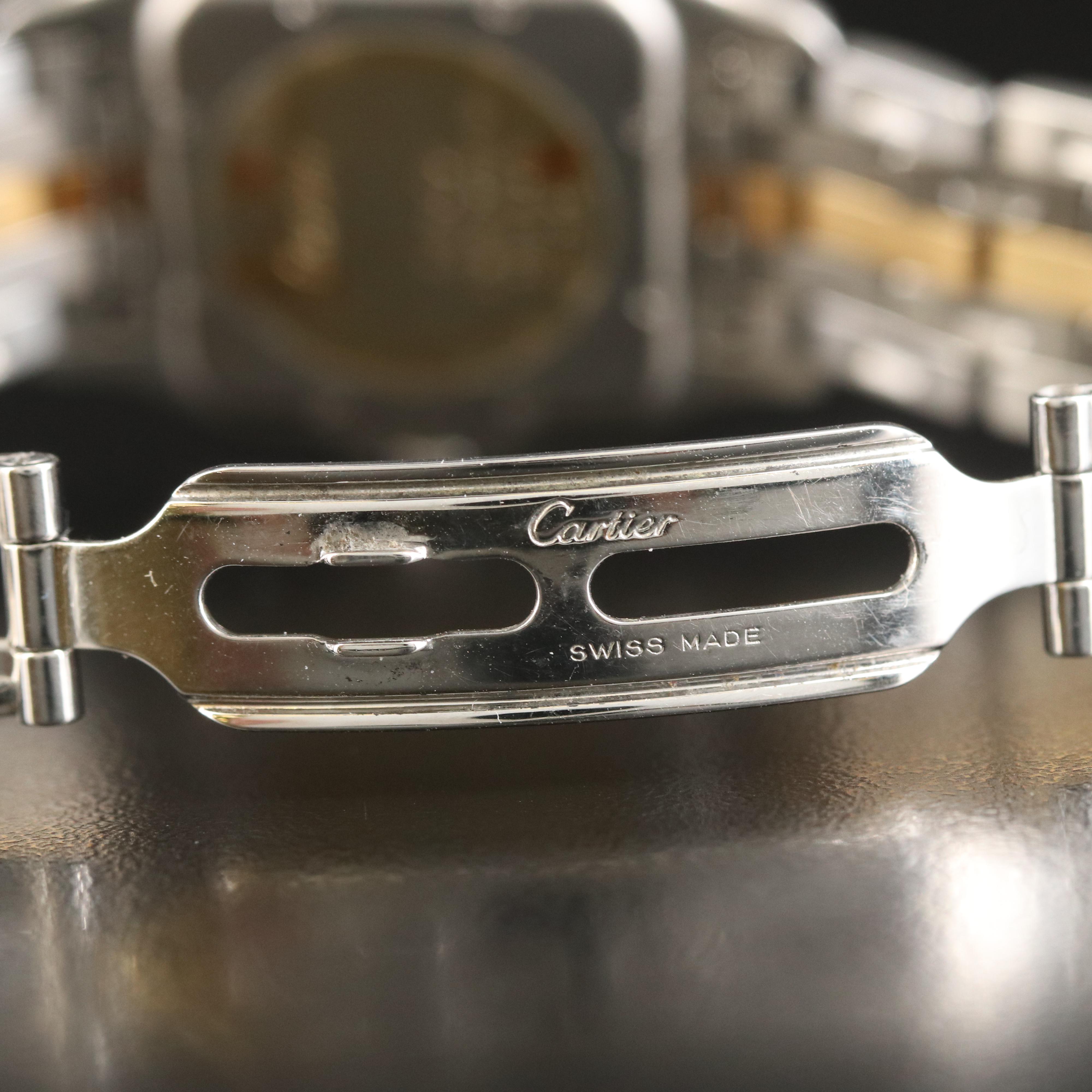 Cartier Panthere De Cartier 18K and Stainless Steel Watch