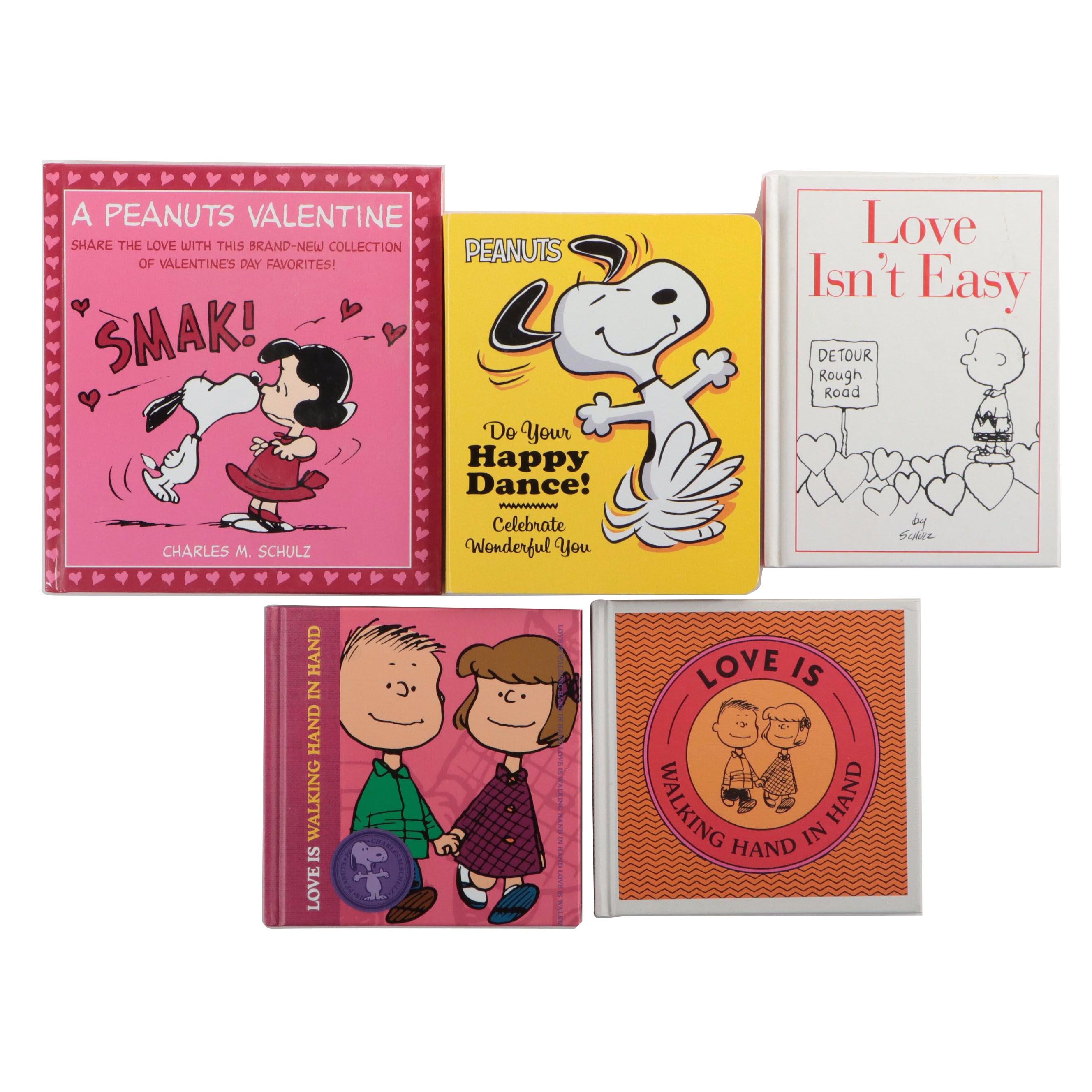 First Edition "Love is Walking Hand in Hand" and More Books by Charles M. Schulz