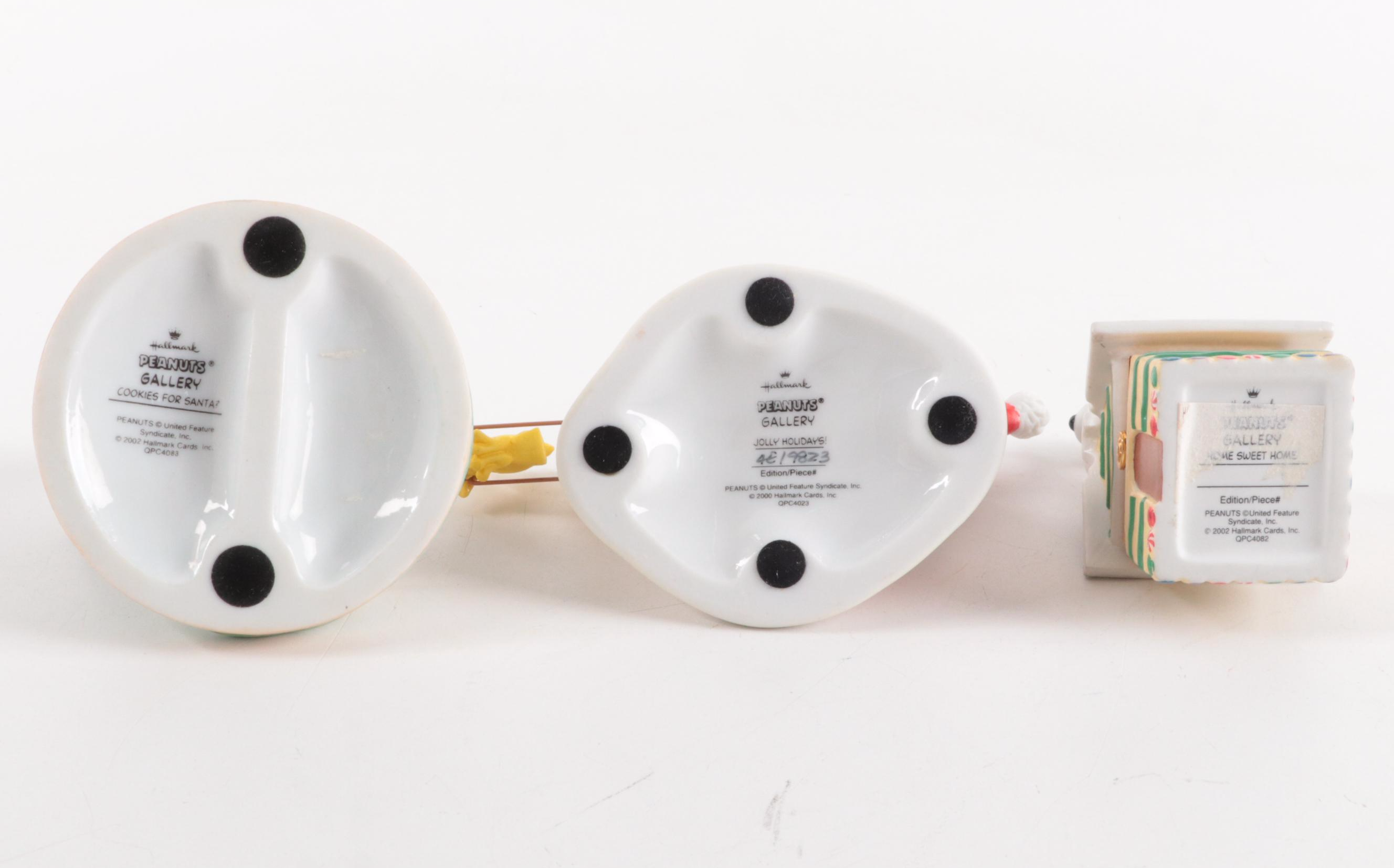 Hallmark Peanuts Gallery "Jolly Holidays" and Other Christmas Figurines