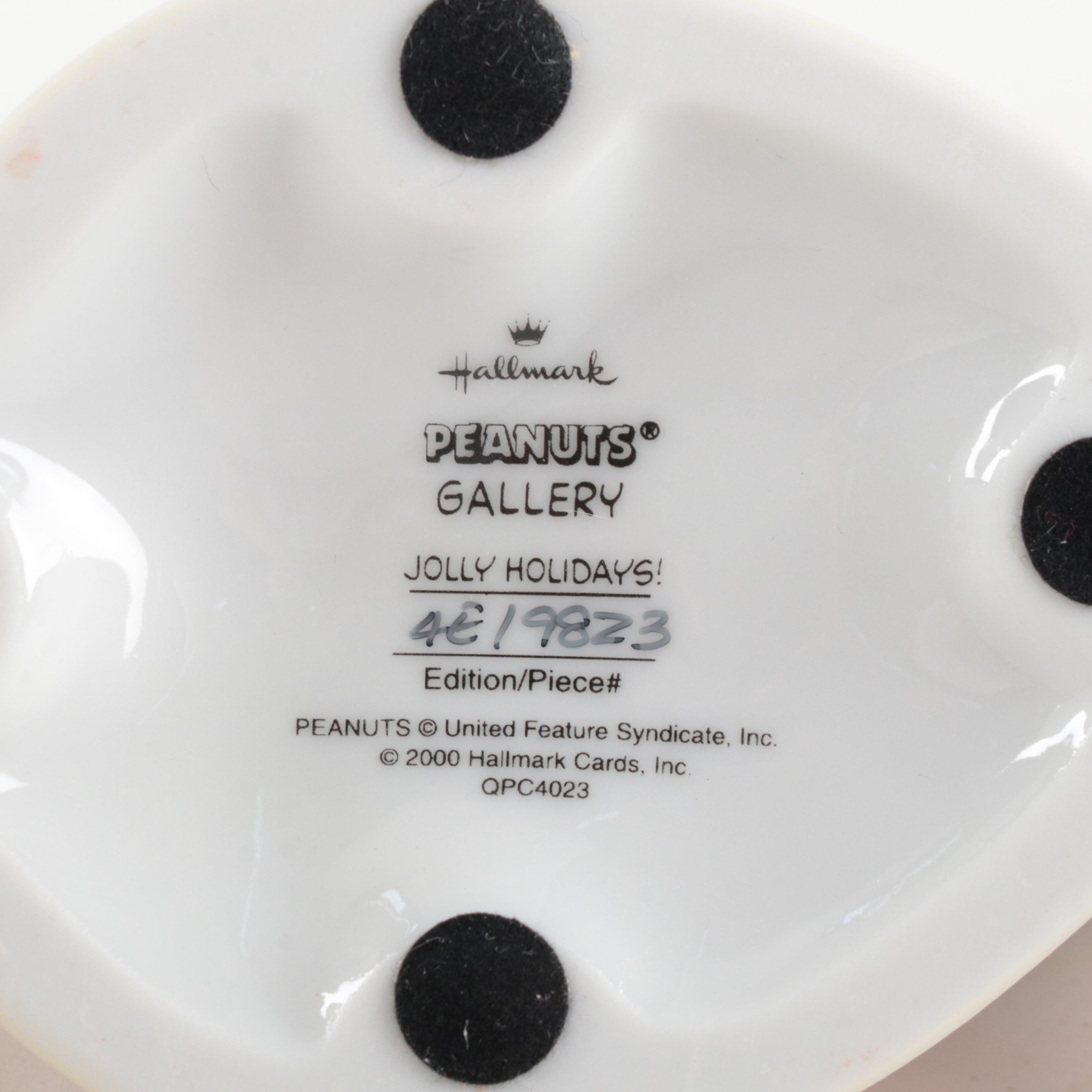 Hallmark Peanuts Gallery "Jolly Holidays" and Other Christmas Figurines