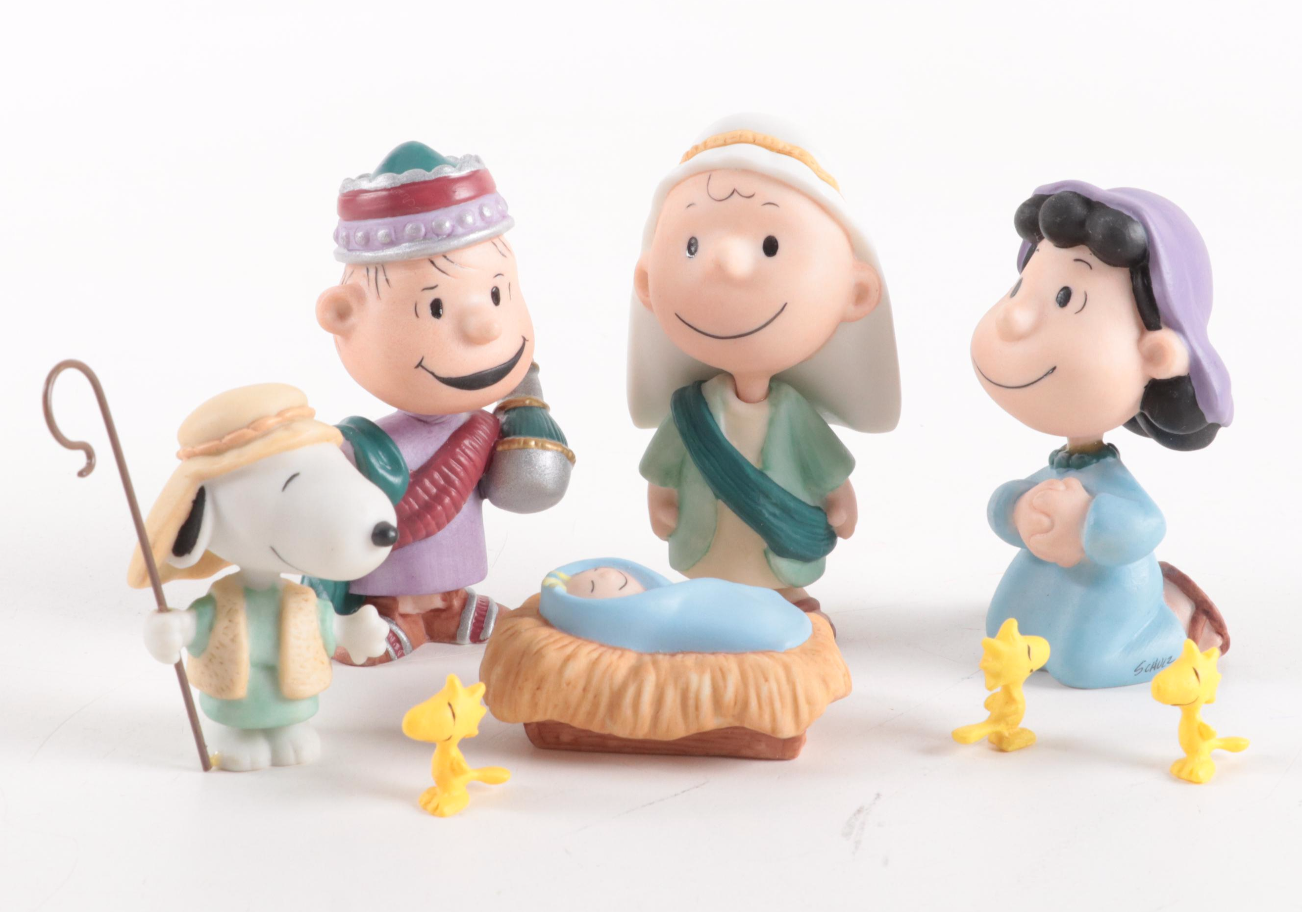 Hallmark Peanuts Gallery "Jolly Holidays" and Other Christmas Figurines