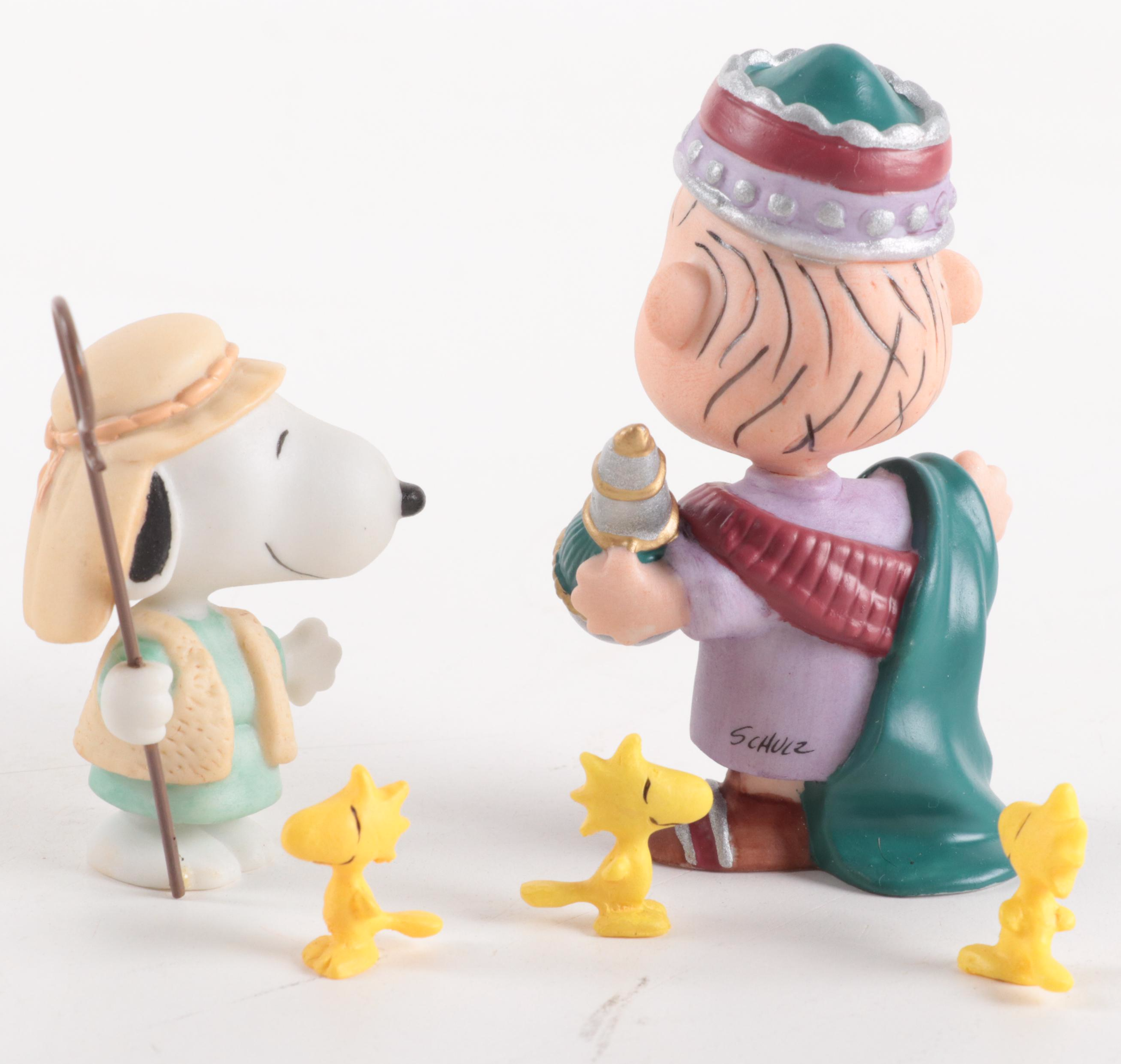 Hallmark Peanuts Gallery "Jolly Holidays" and Other Christmas Figurines