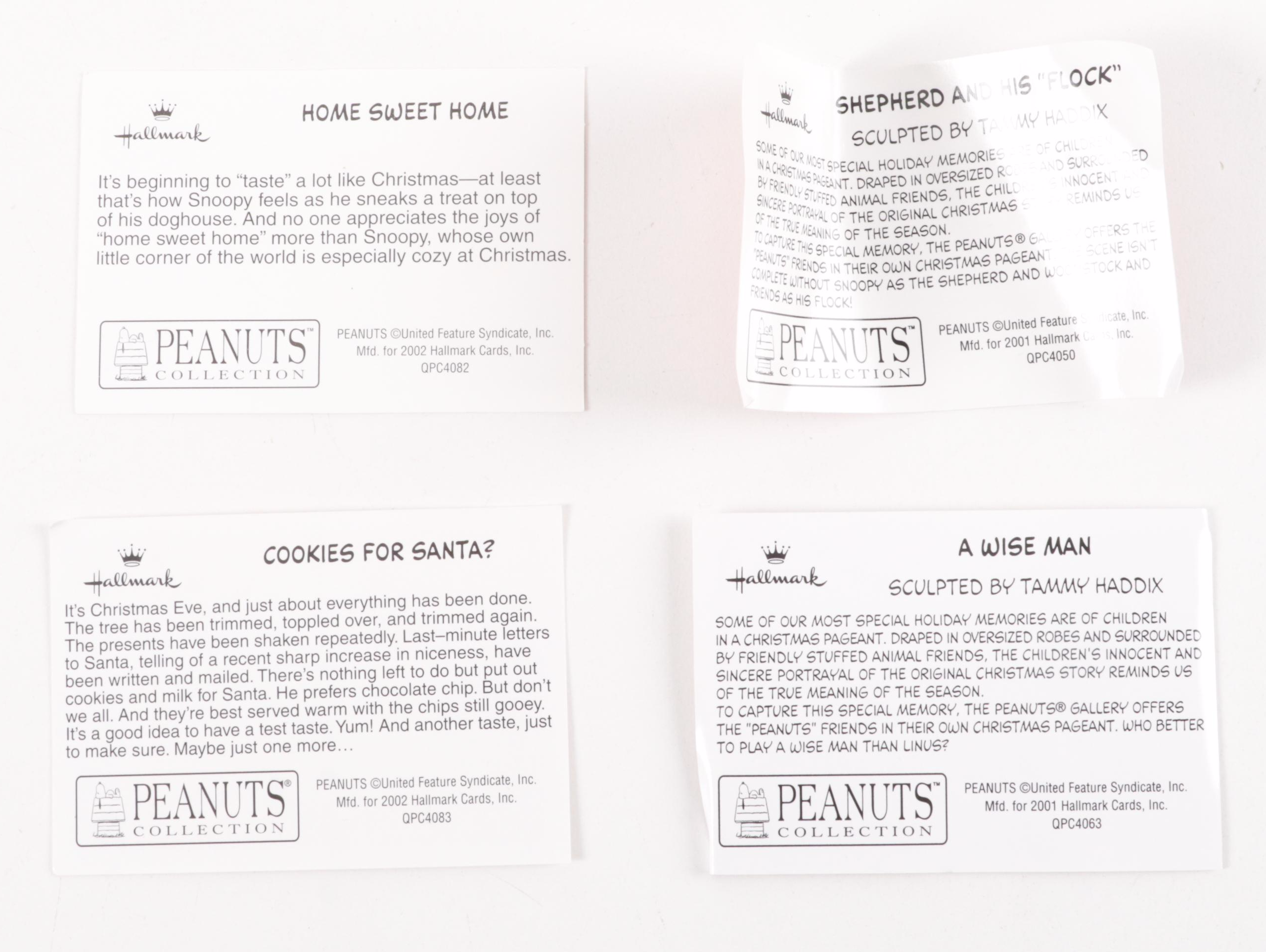 Hallmark Peanuts Gallery "Jolly Holidays" and Other Christmas Figurines