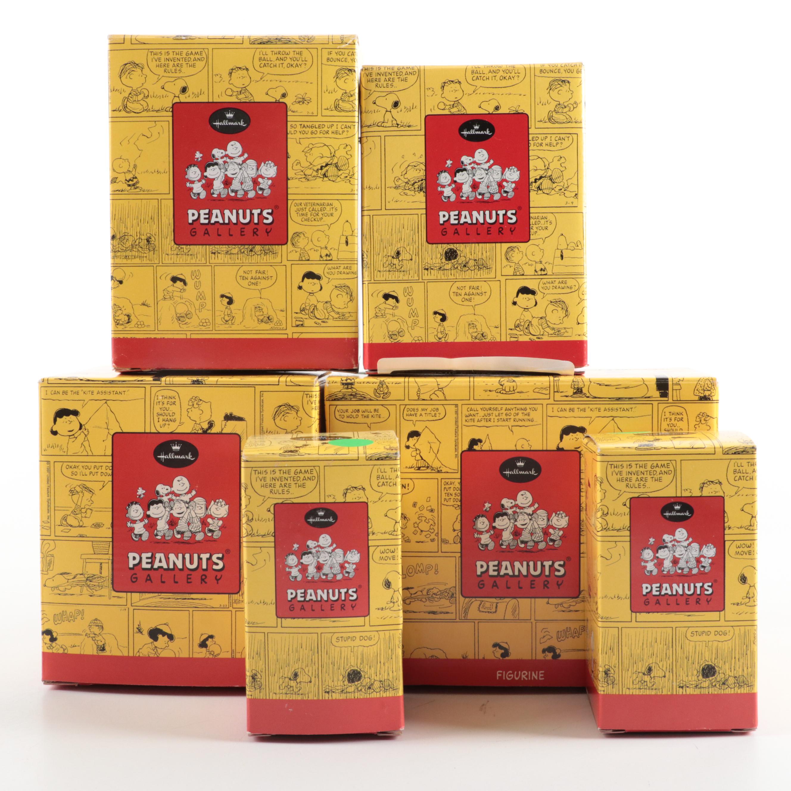 Hallmark Peanuts Gallery "Jolly Holidays" and Other Christmas Figurines