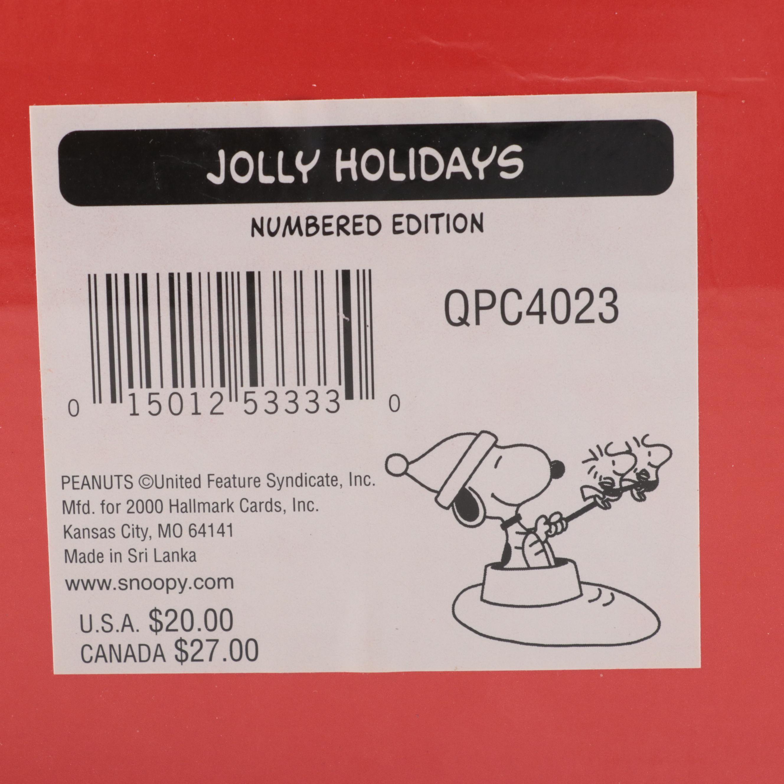 Hallmark Peanuts Gallery "Jolly Holidays" and Other Christmas Figurines