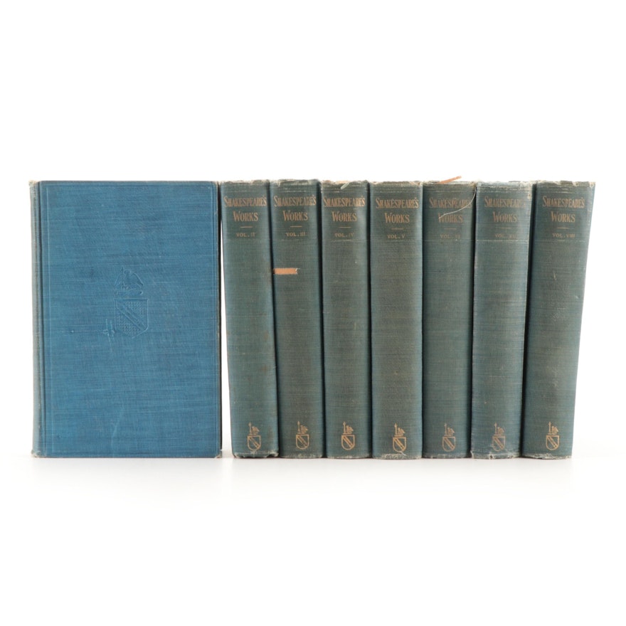 "The Works of William Shakespeare" Falstaff Edition Eight Volume Set