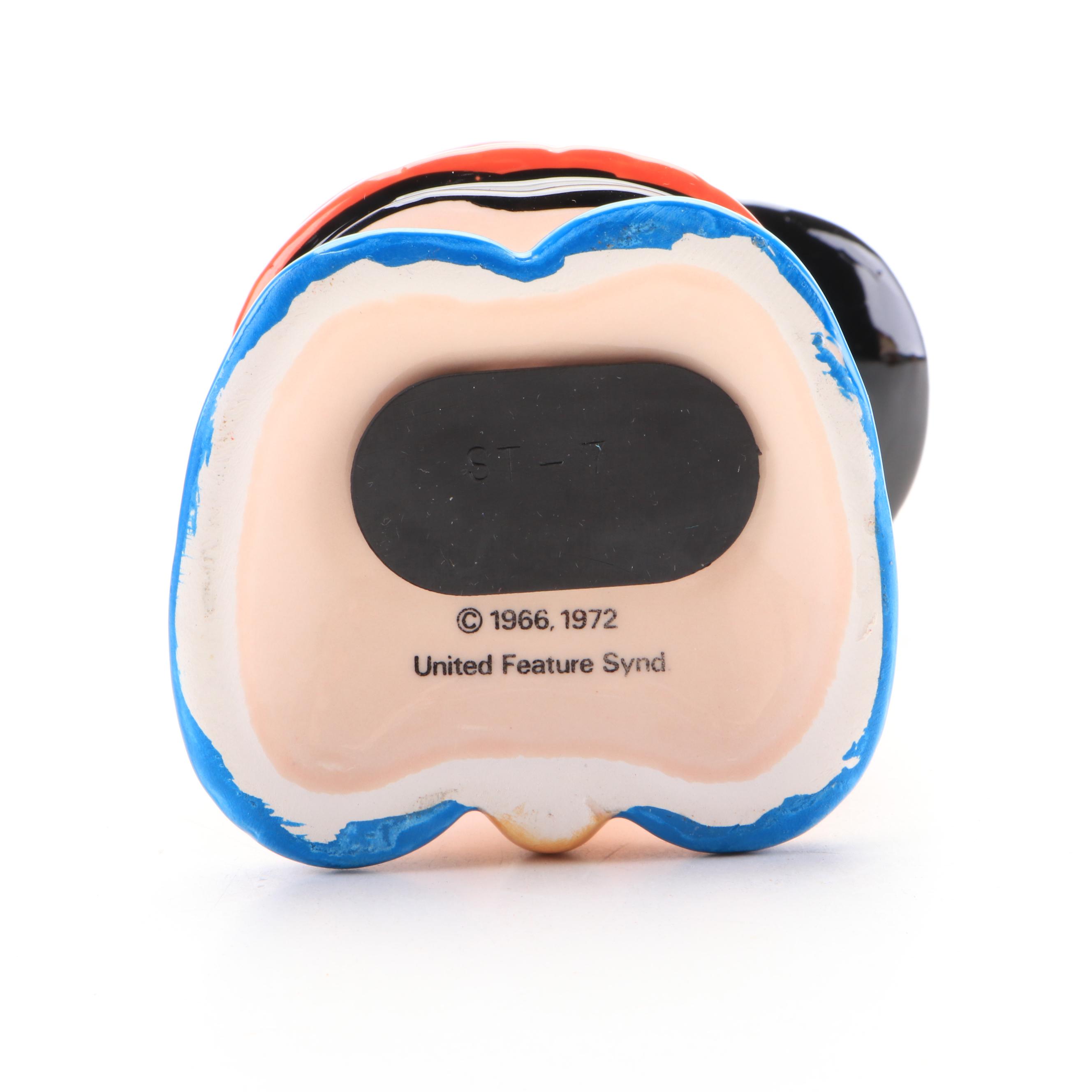 Ceramic "Charlie Brown" Mug and Other Peanuts Bobble Heads