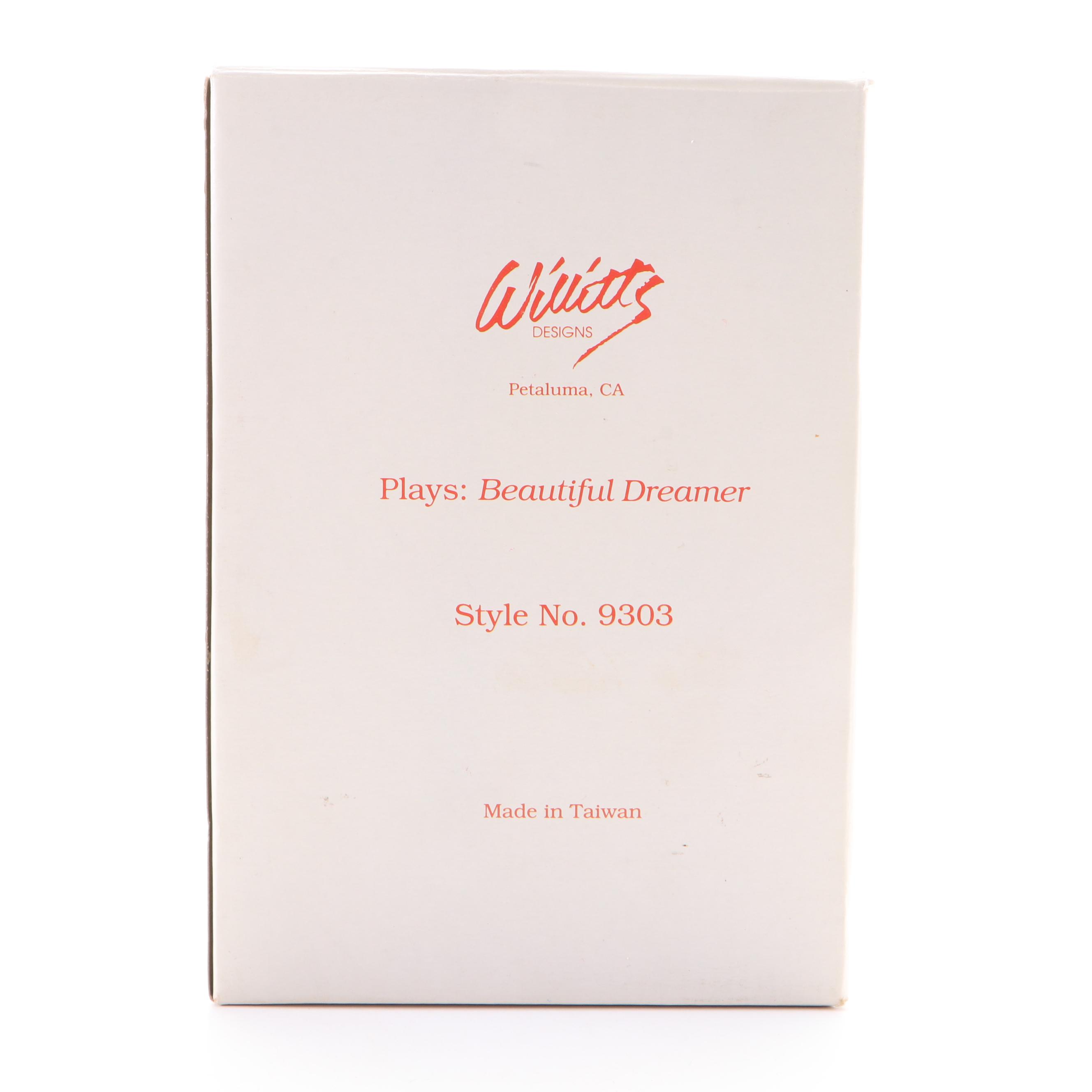 Willitts Designs Peanuts "Snoopy" Ceramic Planter and Musical Figurines