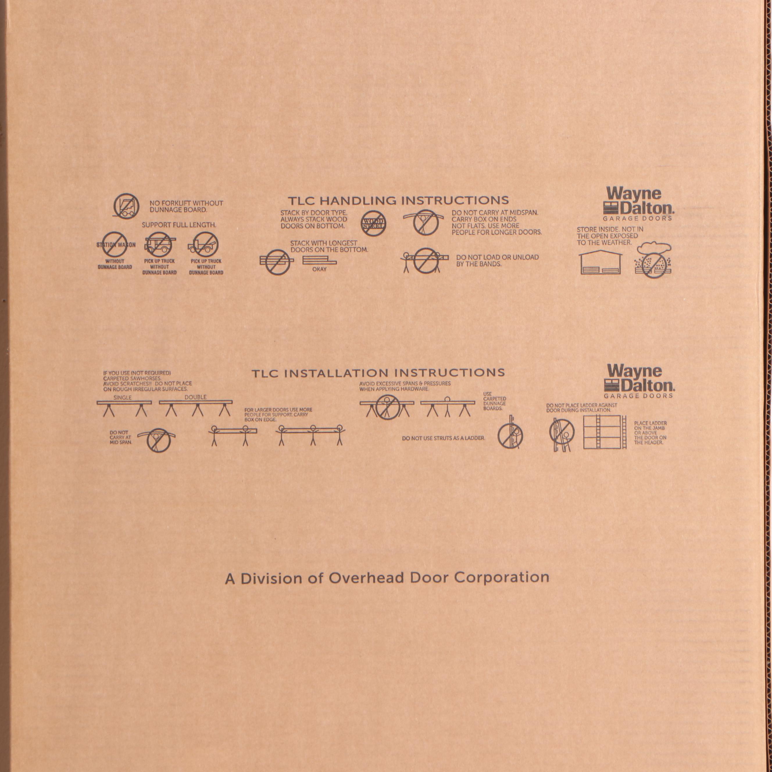 Wayne Dalton "Sonoma Ranch" White Garage Door