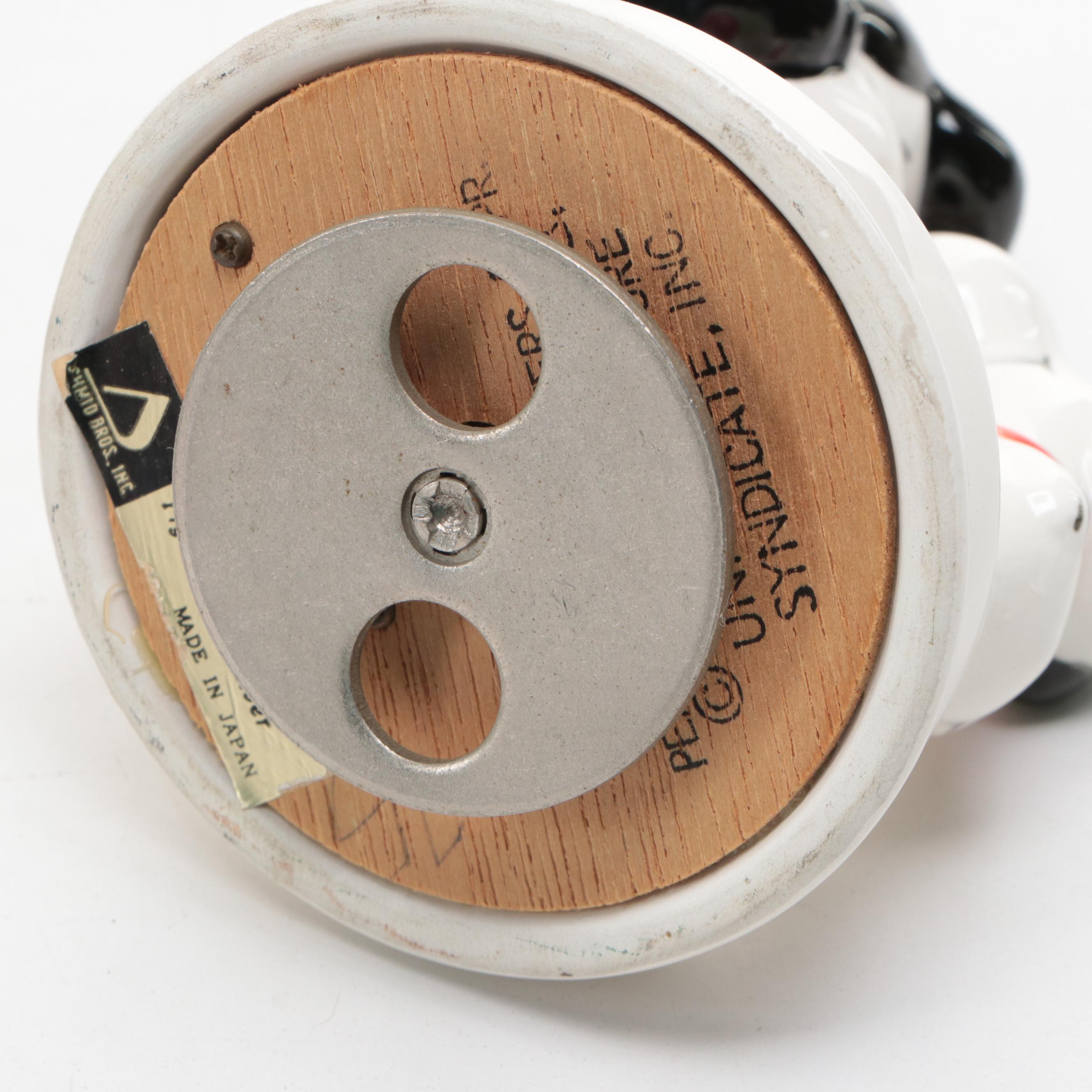 Peanuts Ceramic Musical Figurines and Jewelry Box with Planters