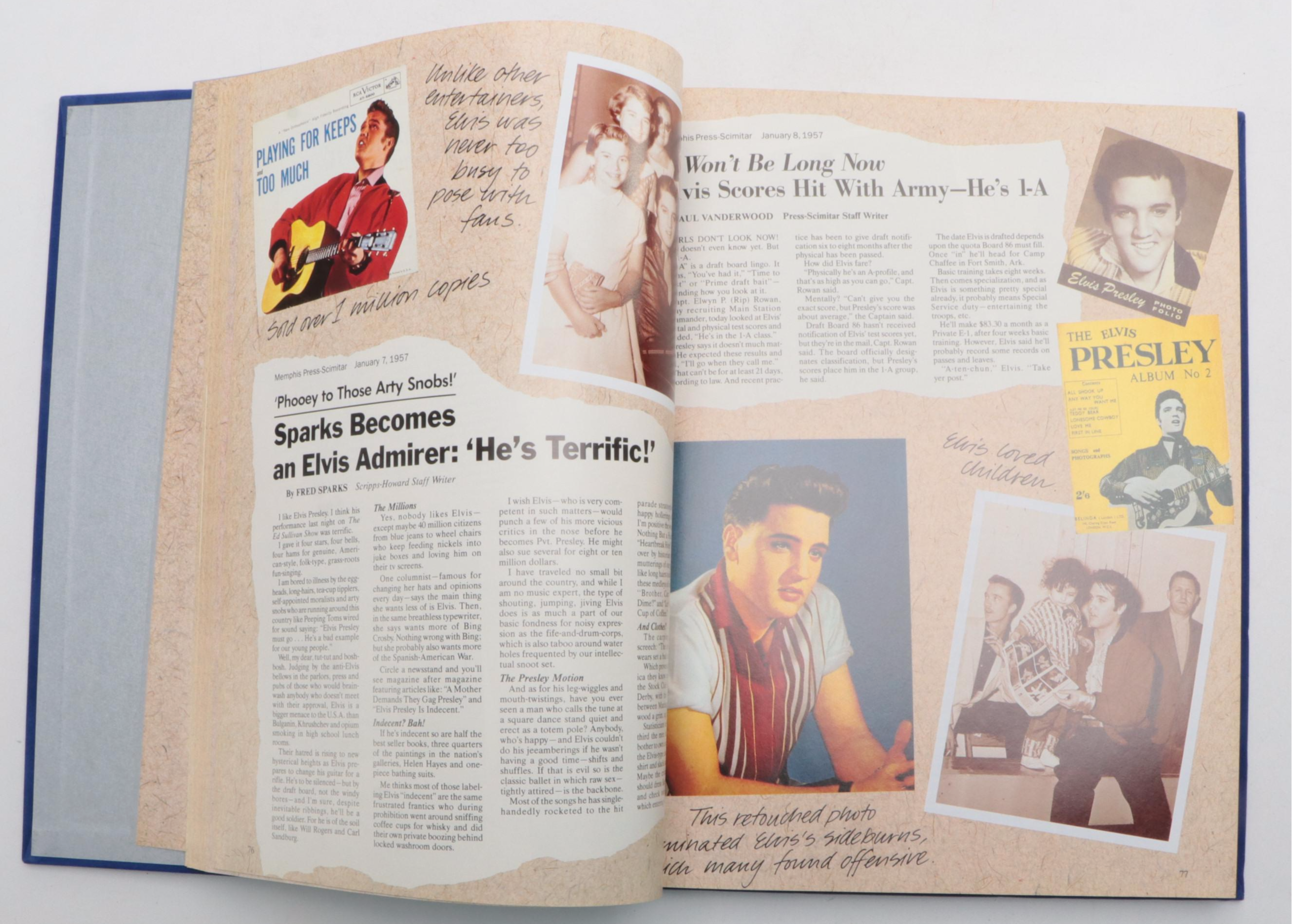 First Printing "Elvis" Commemorative Edition by Louis Weber, 2001