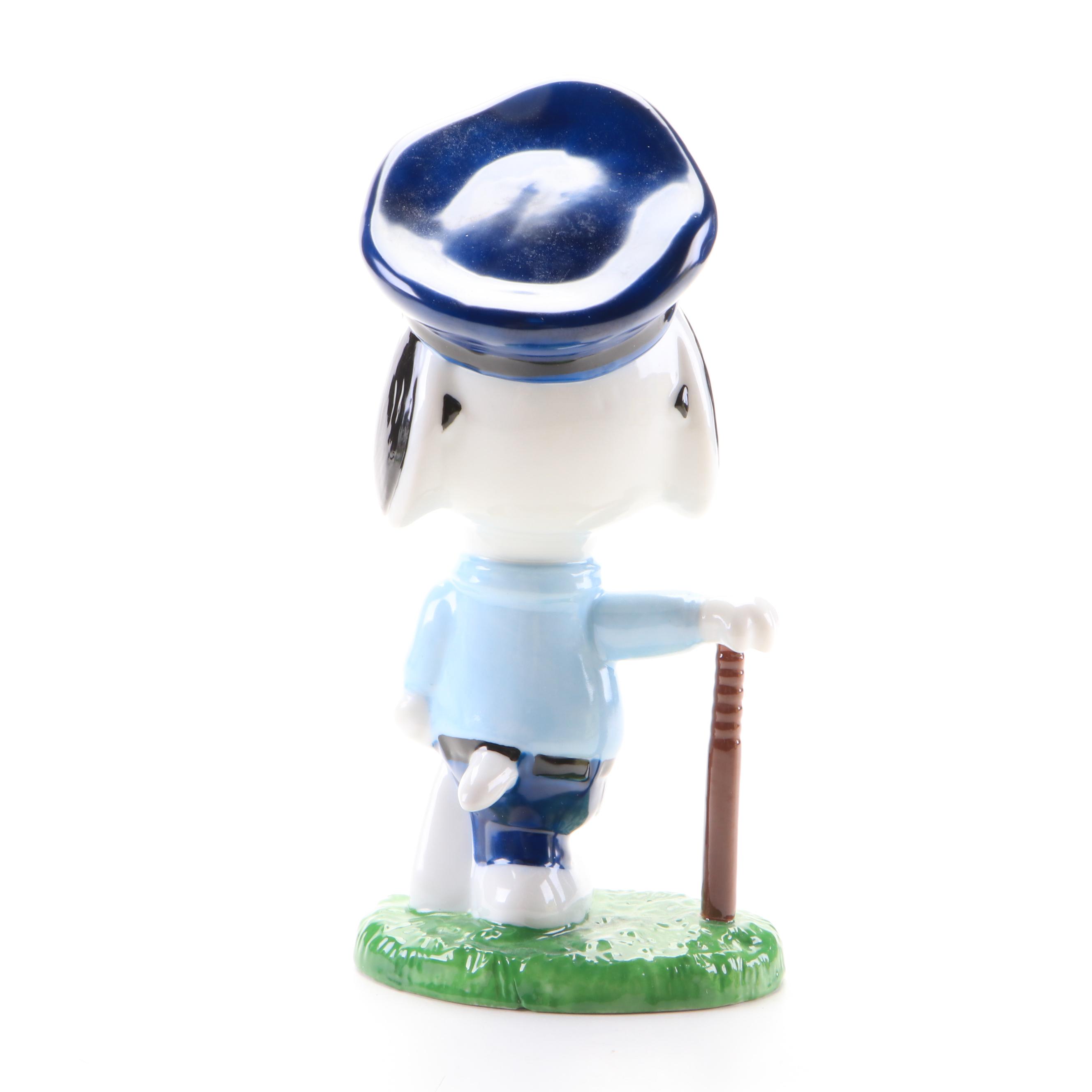 United Feature Syndicate Peanuts "Mailman Snoopy" and Other Figurines