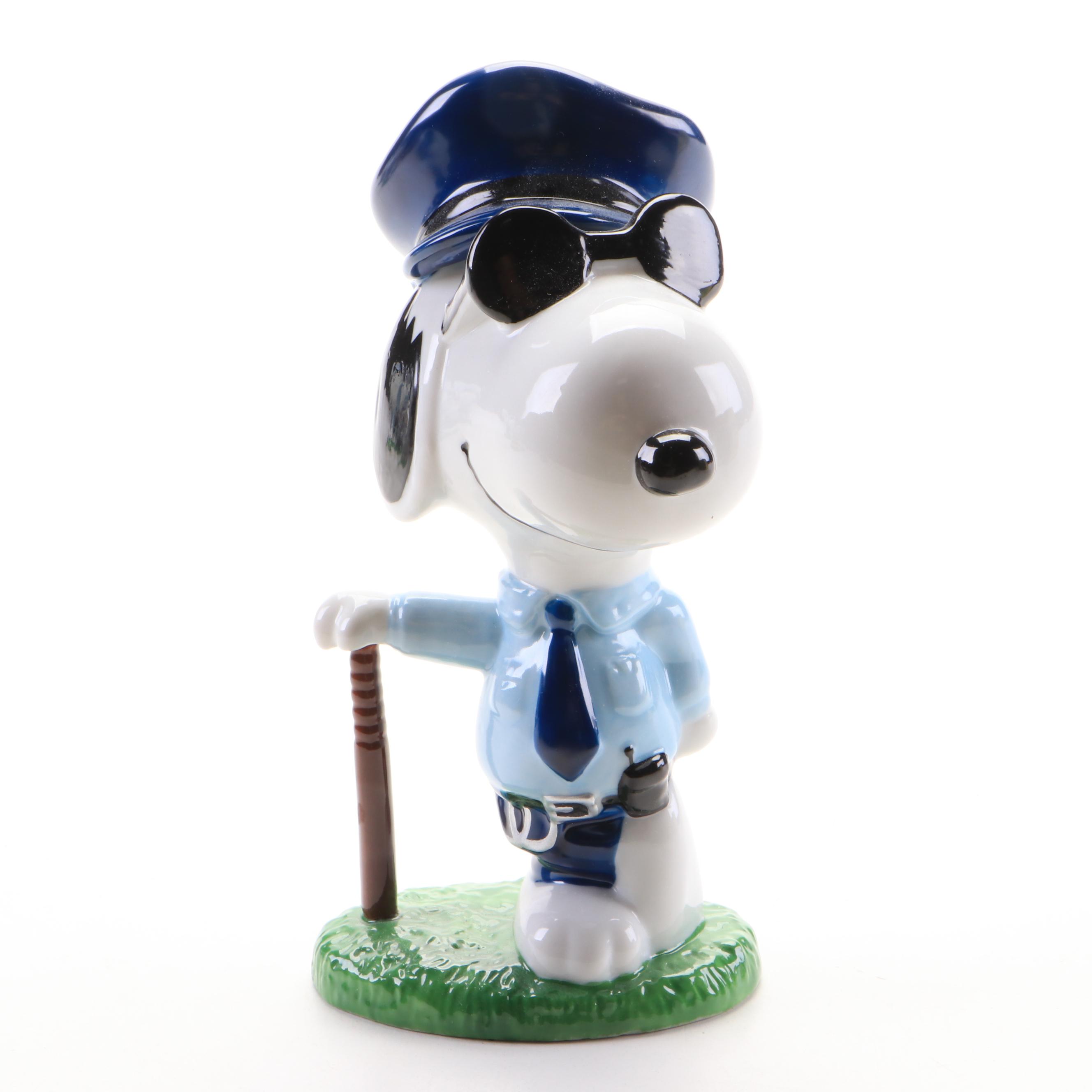 United Feature Syndicate Peanuts "Mailman Snoopy" and Other Figurines