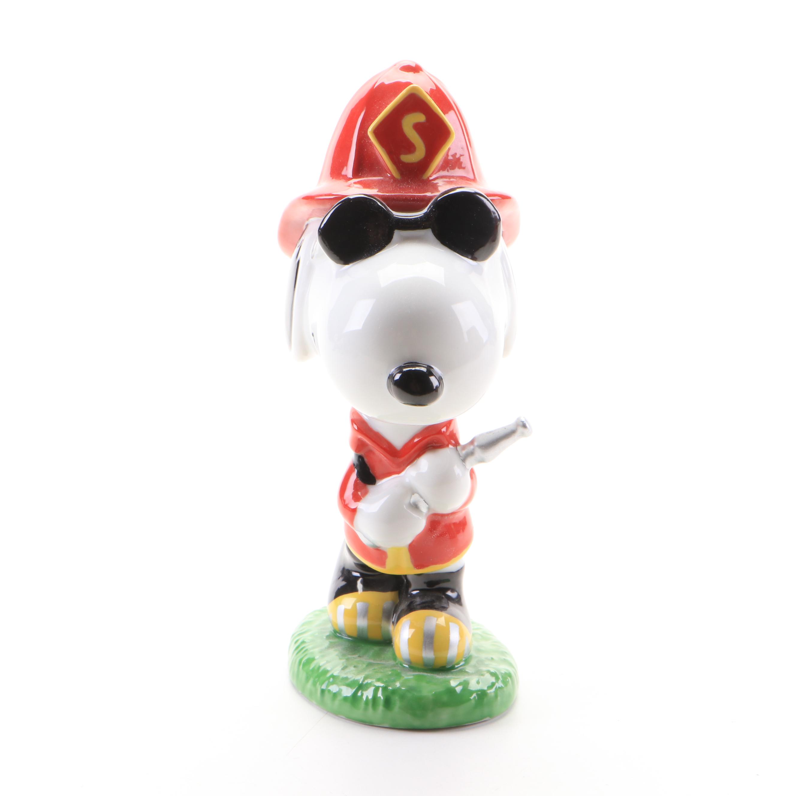 United Feature Syndicate Peanuts "Mailman Snoopy" and Other Figurines
