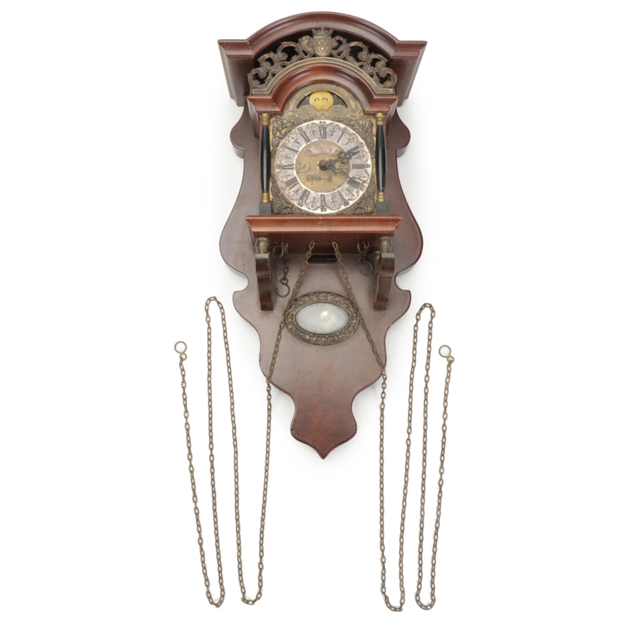 Warmink Wuba Dutch Pendulum Wall Clock