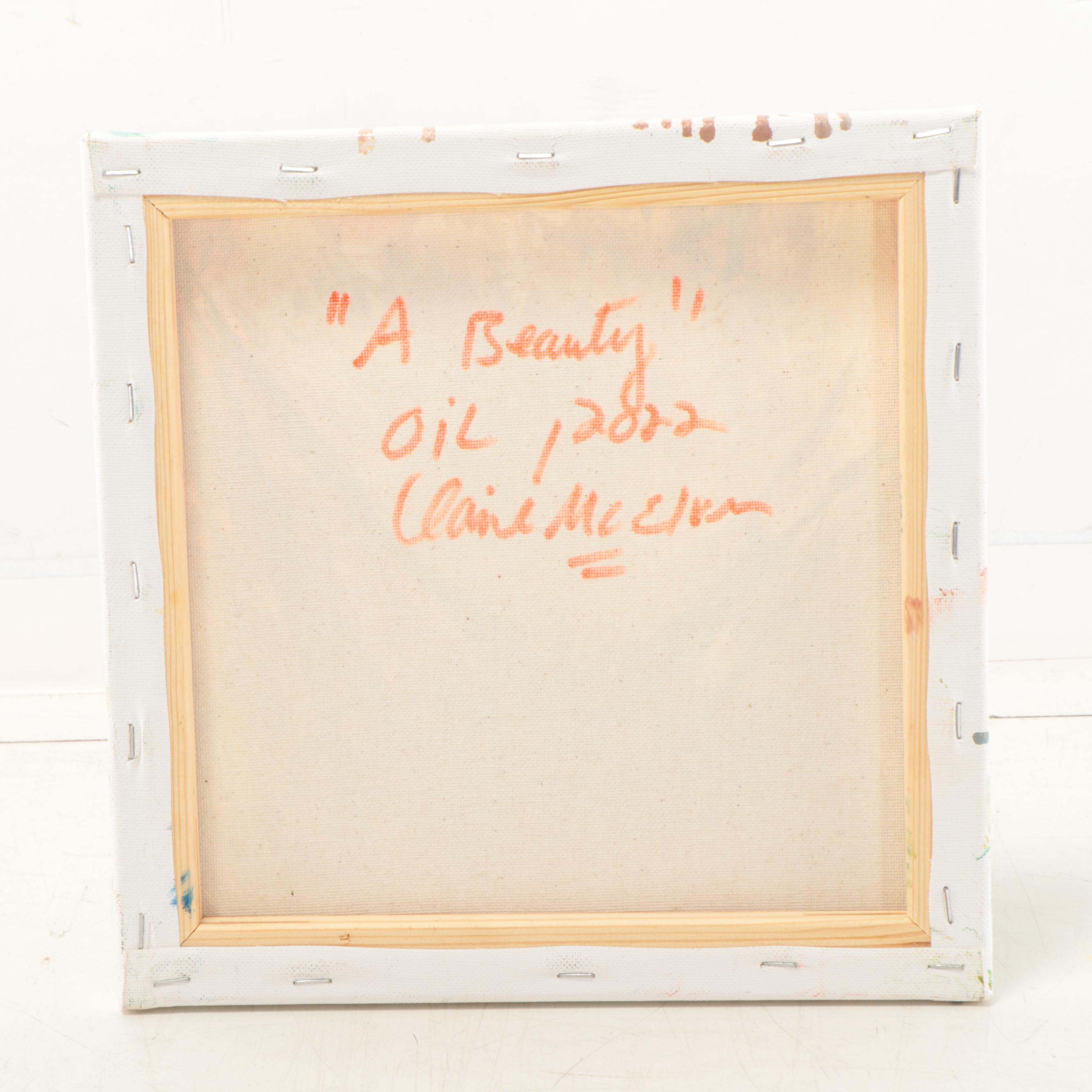 Claire McElveen Oil Painting "A Beauty"