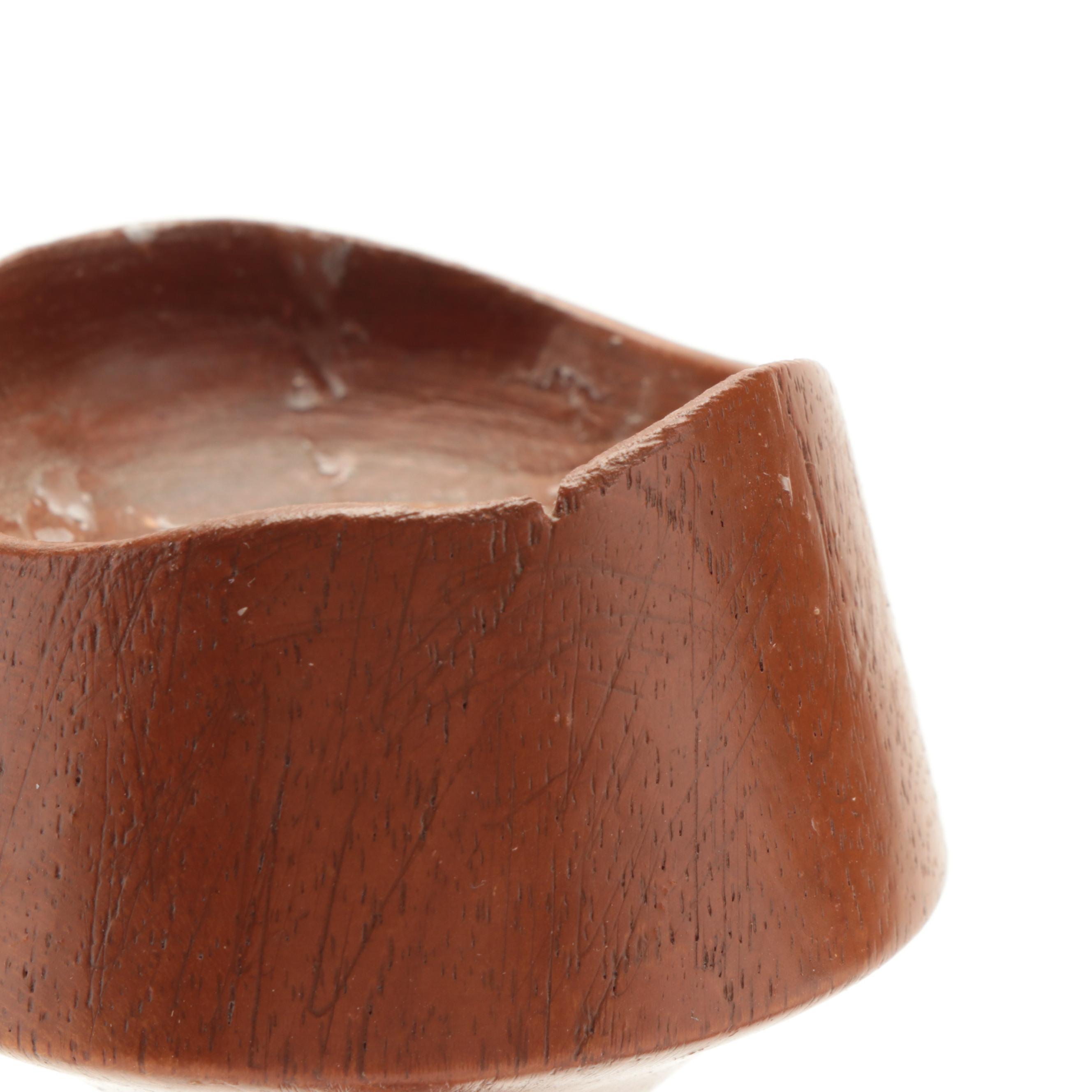 Laurids Lønborg Danish Teak Candlesticks, Mid-20th Century