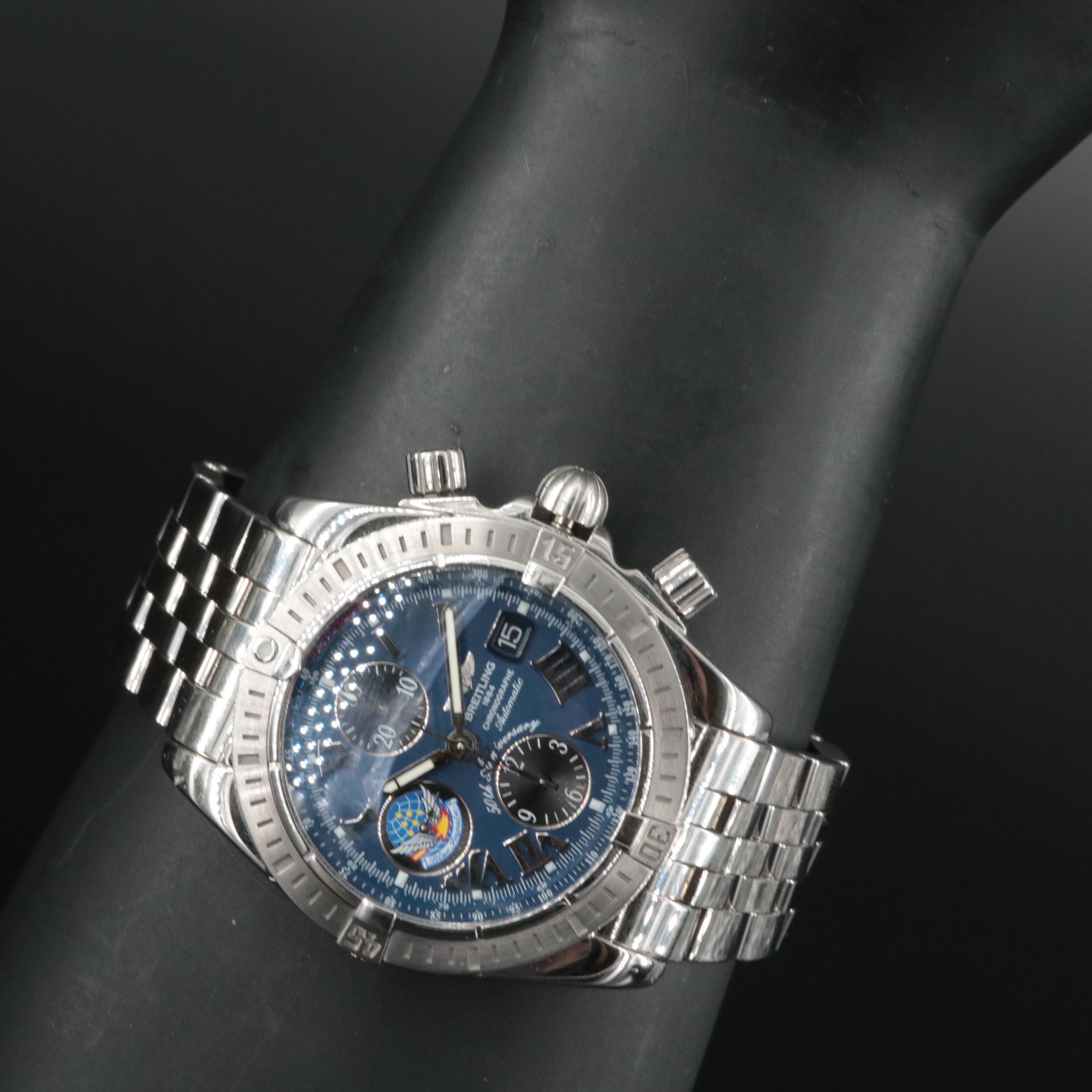 Breitling "Blue Impulse" Chronomat Limited Edition Watch