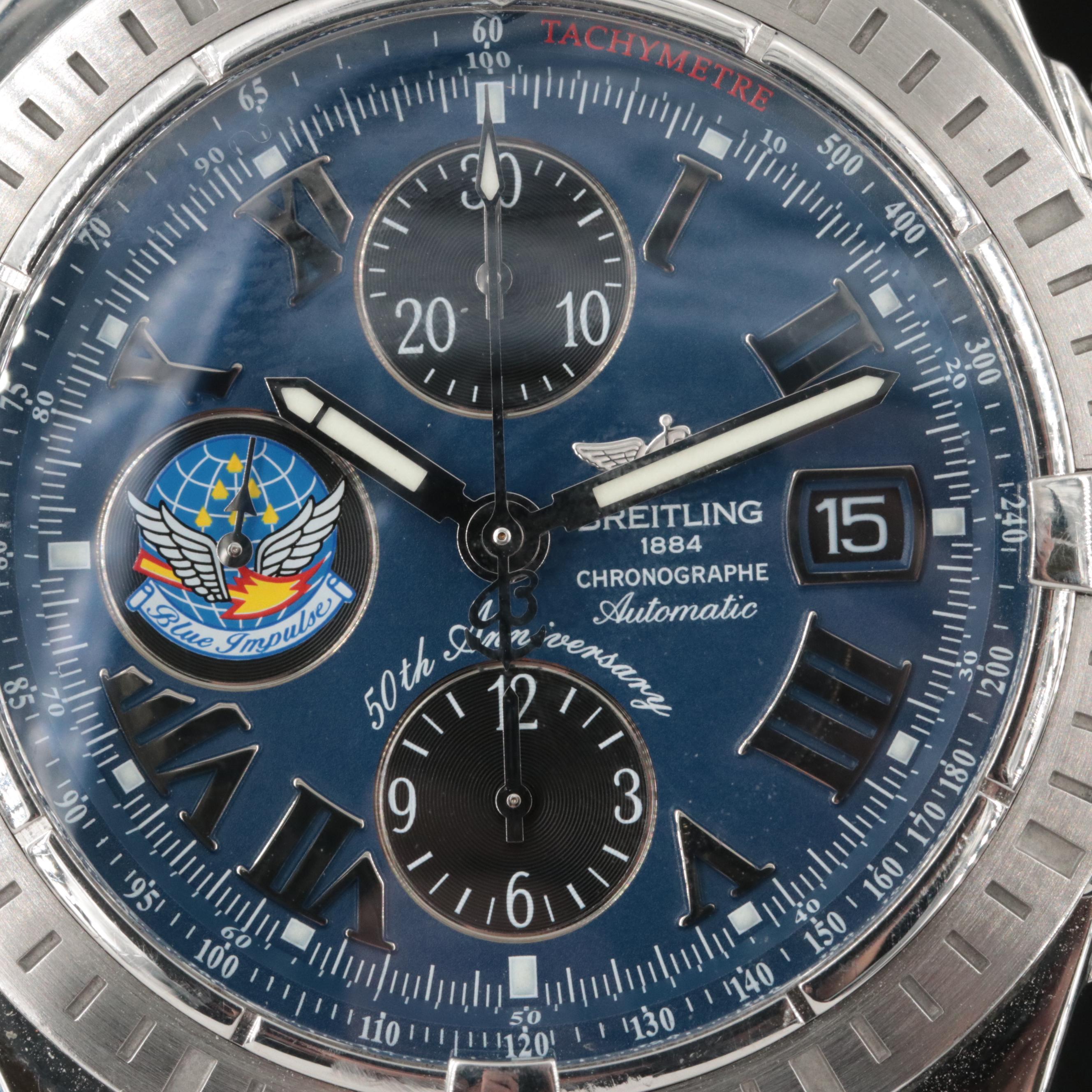 Breitling "Blue Impulse" Chronomat Limited Edition Watch