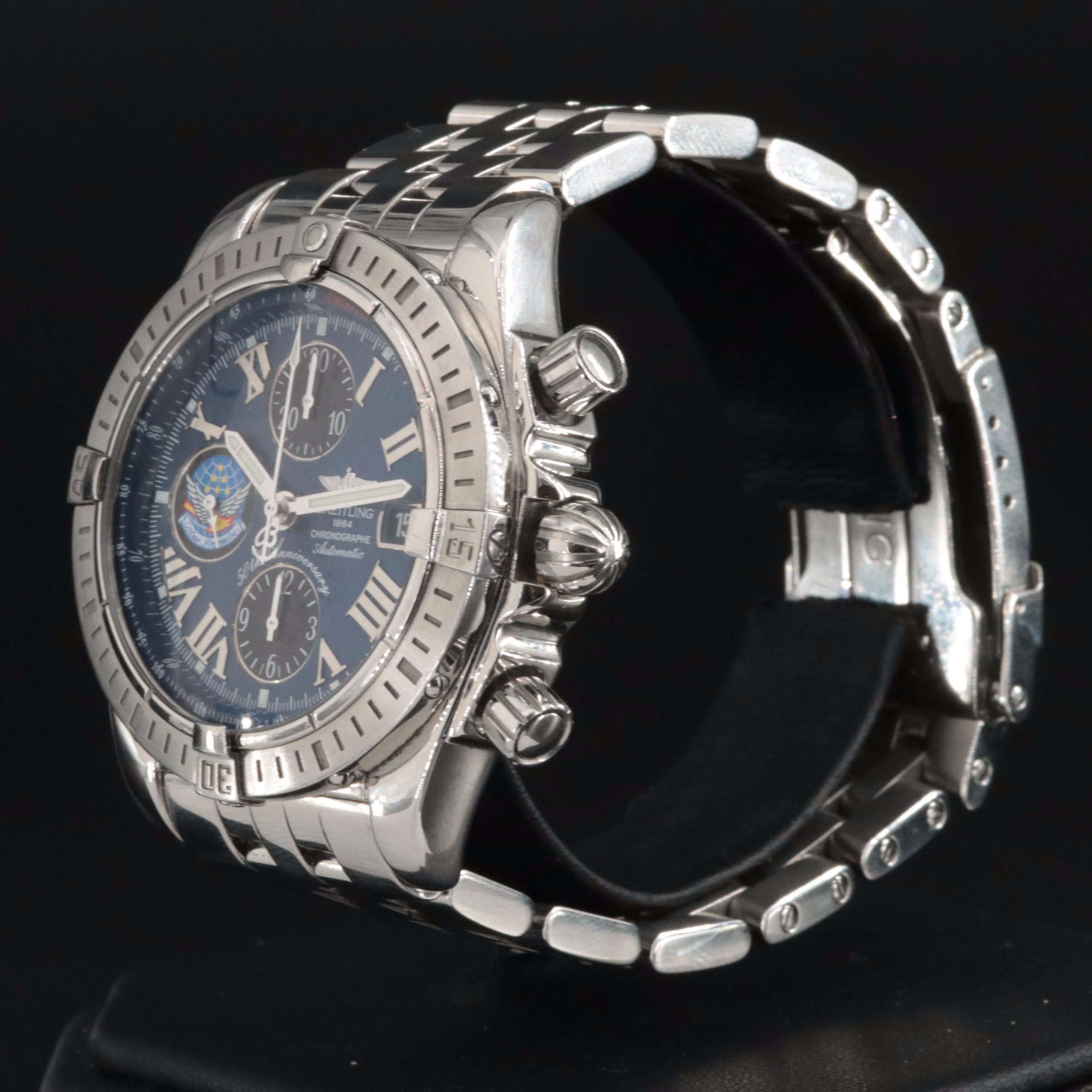Breitling "Blue Impulse" Chronomat Limited Edition Watch