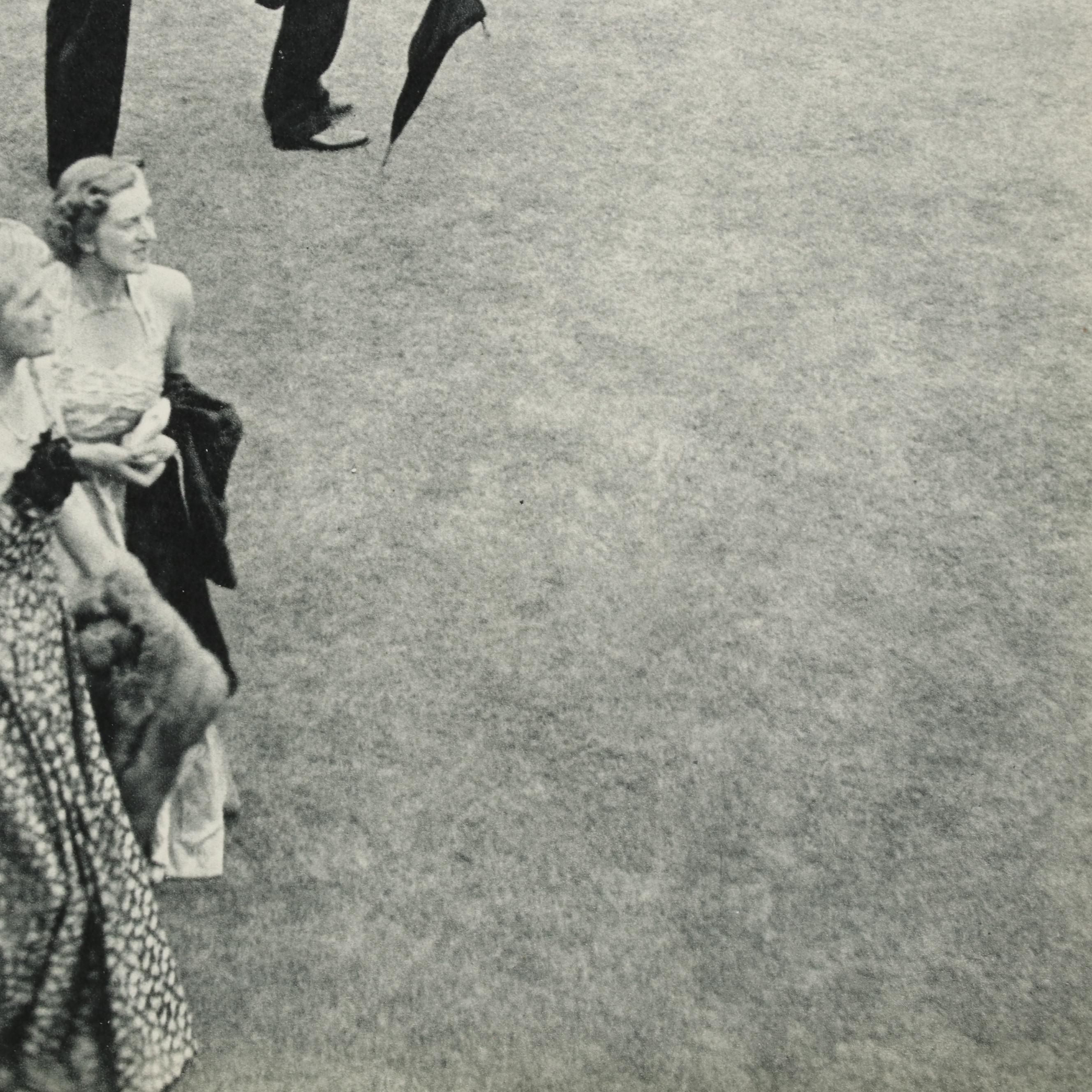 Henri Cartier-Bresson Glyndebourne Rotogravure From "The Europeans," 1955