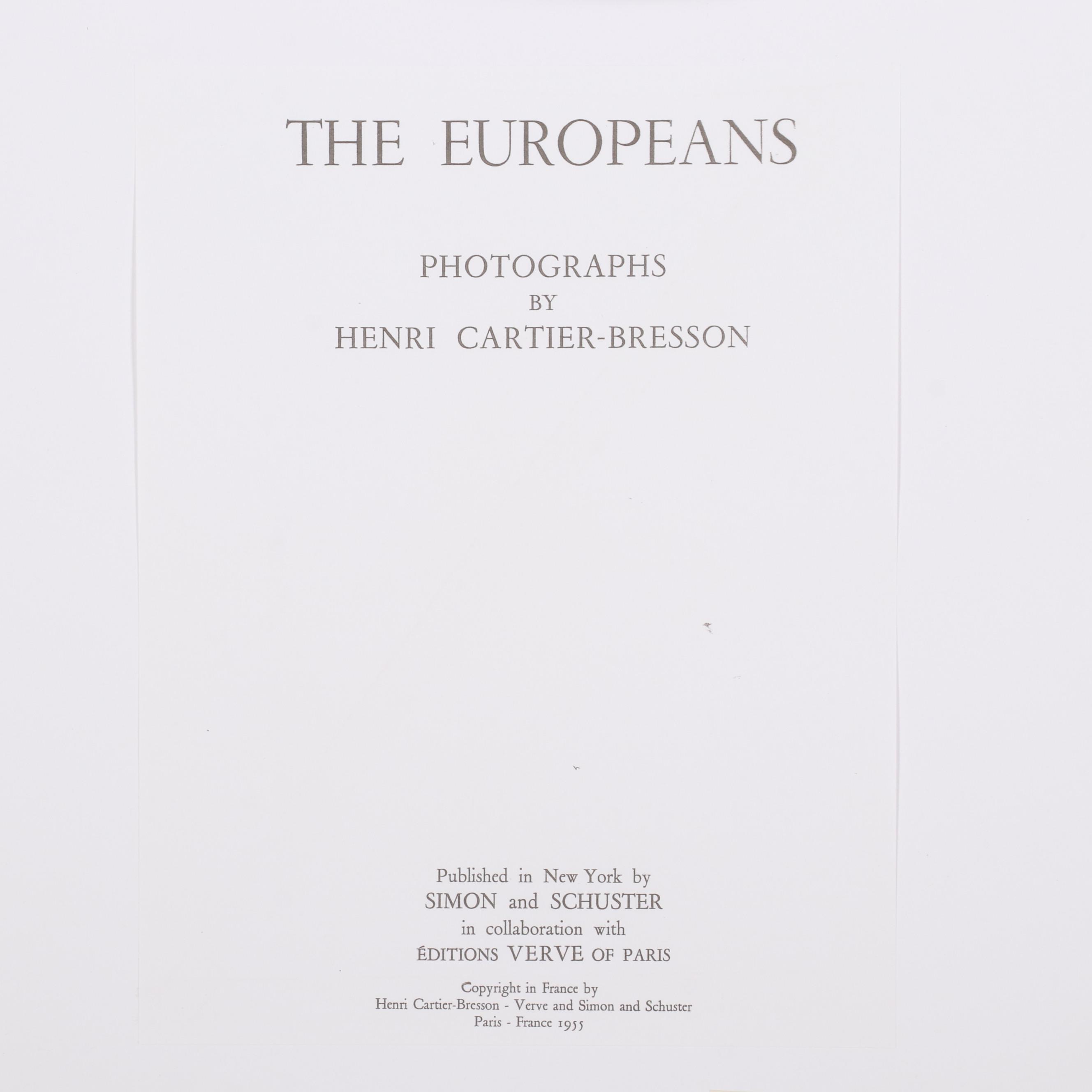 Henri Cartier-Bresson Glyndebourne Rotogravure From "The Europeans," 1955