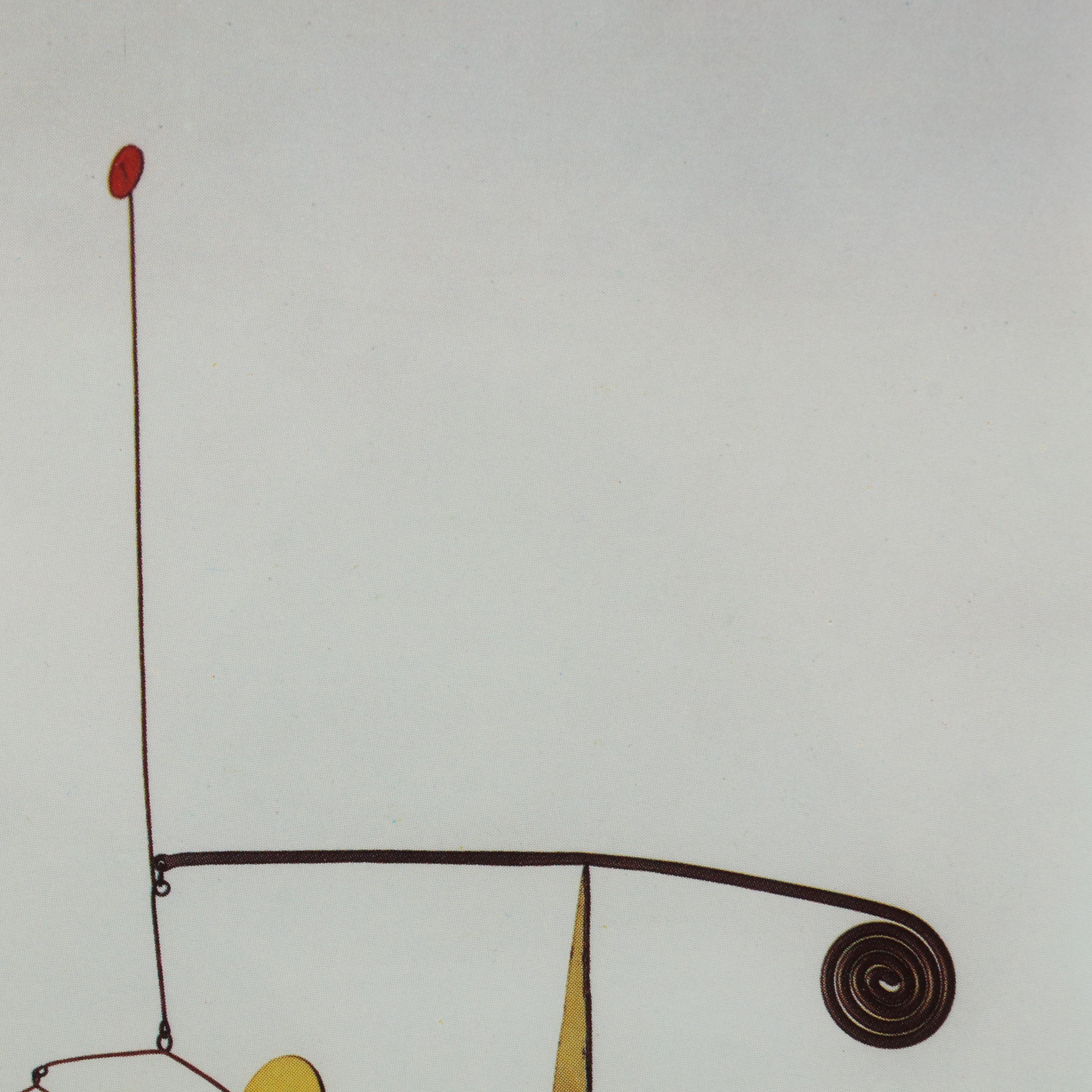 Offset Lithograph After Alexander Calder for Galerie Adrien Maeght, 1987