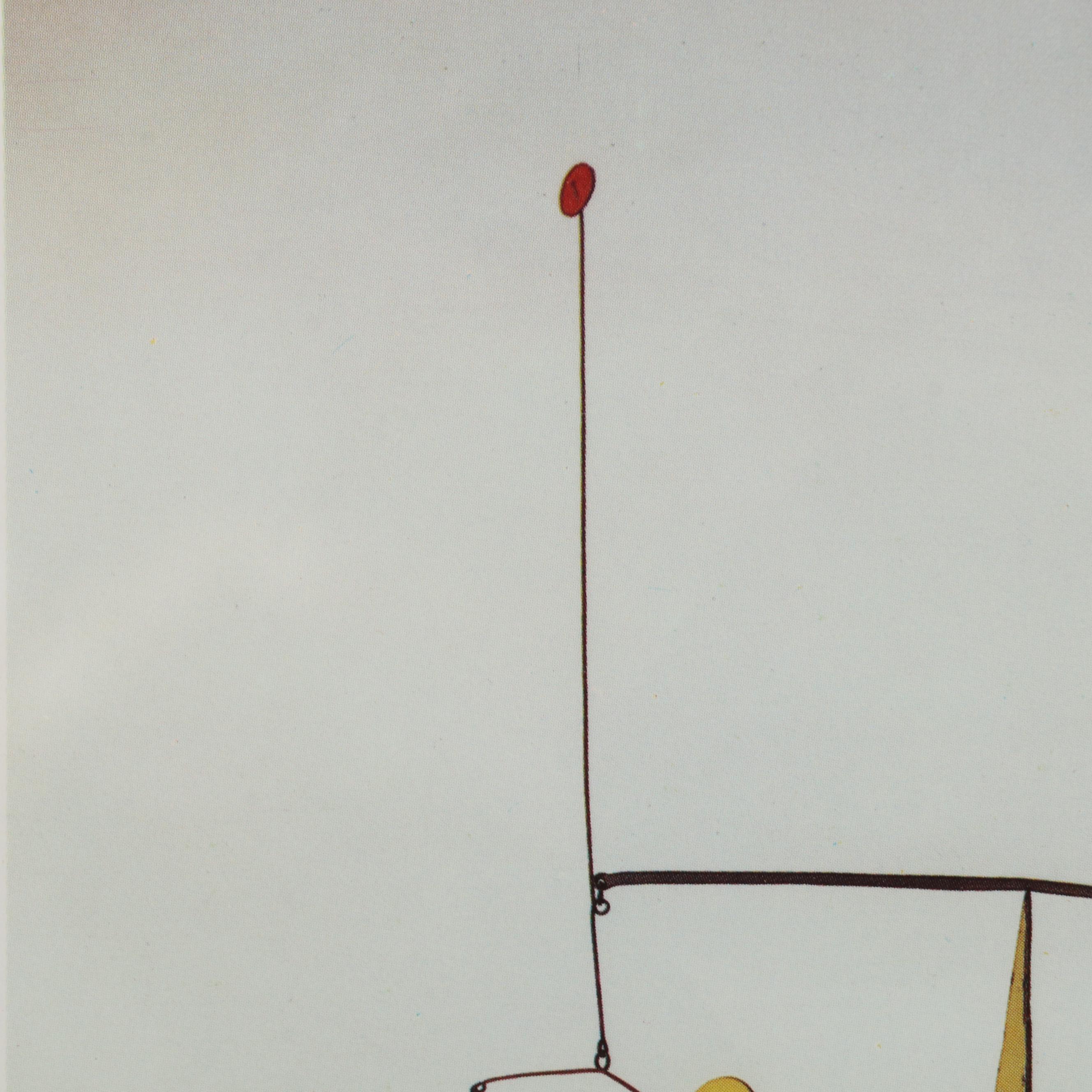 Offset Lithograph After Alexander Calder for Galerie Adrien Maeght, 1987
