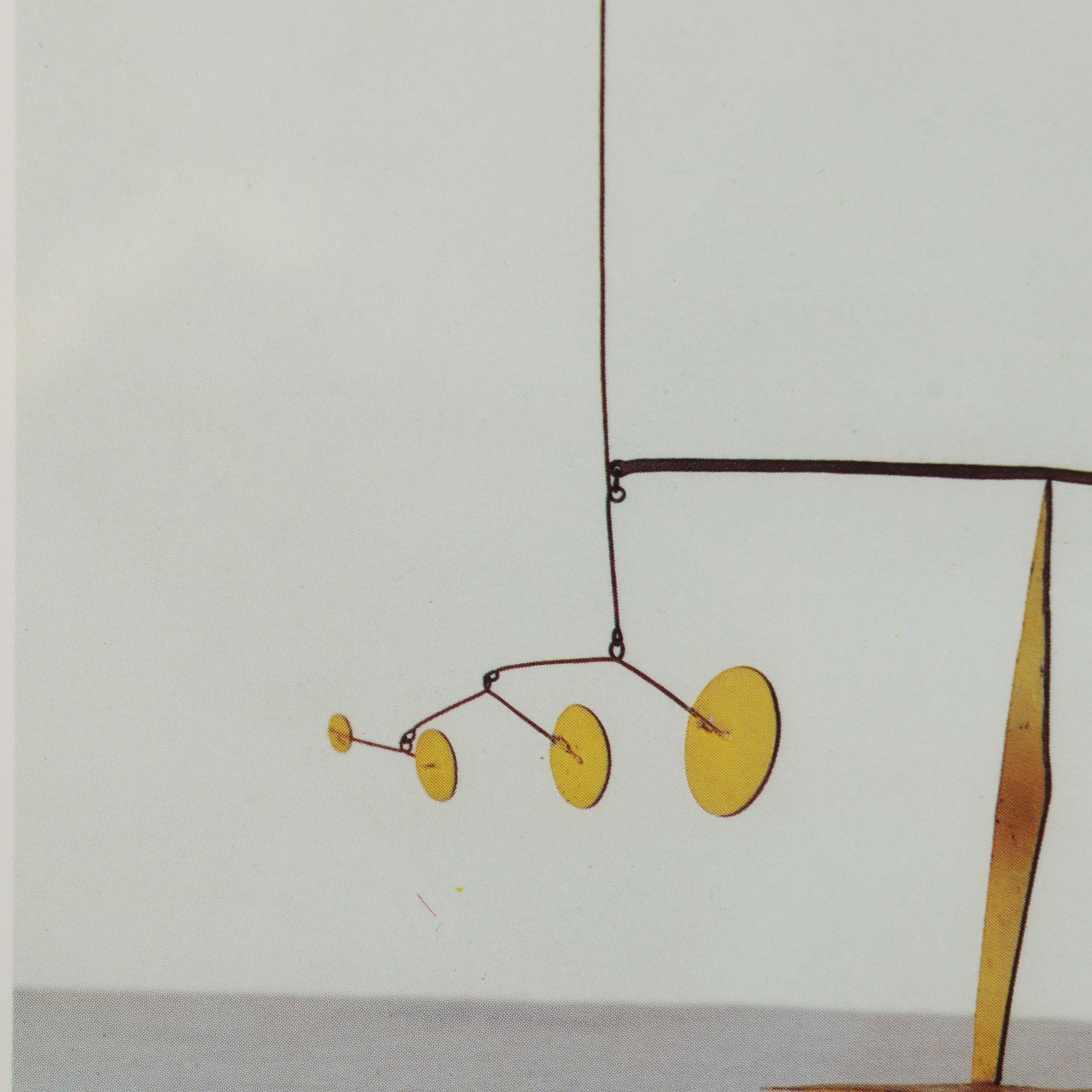 Offset Lithograph After Alexander Calder for Galerie Adrien Maeght, 1987