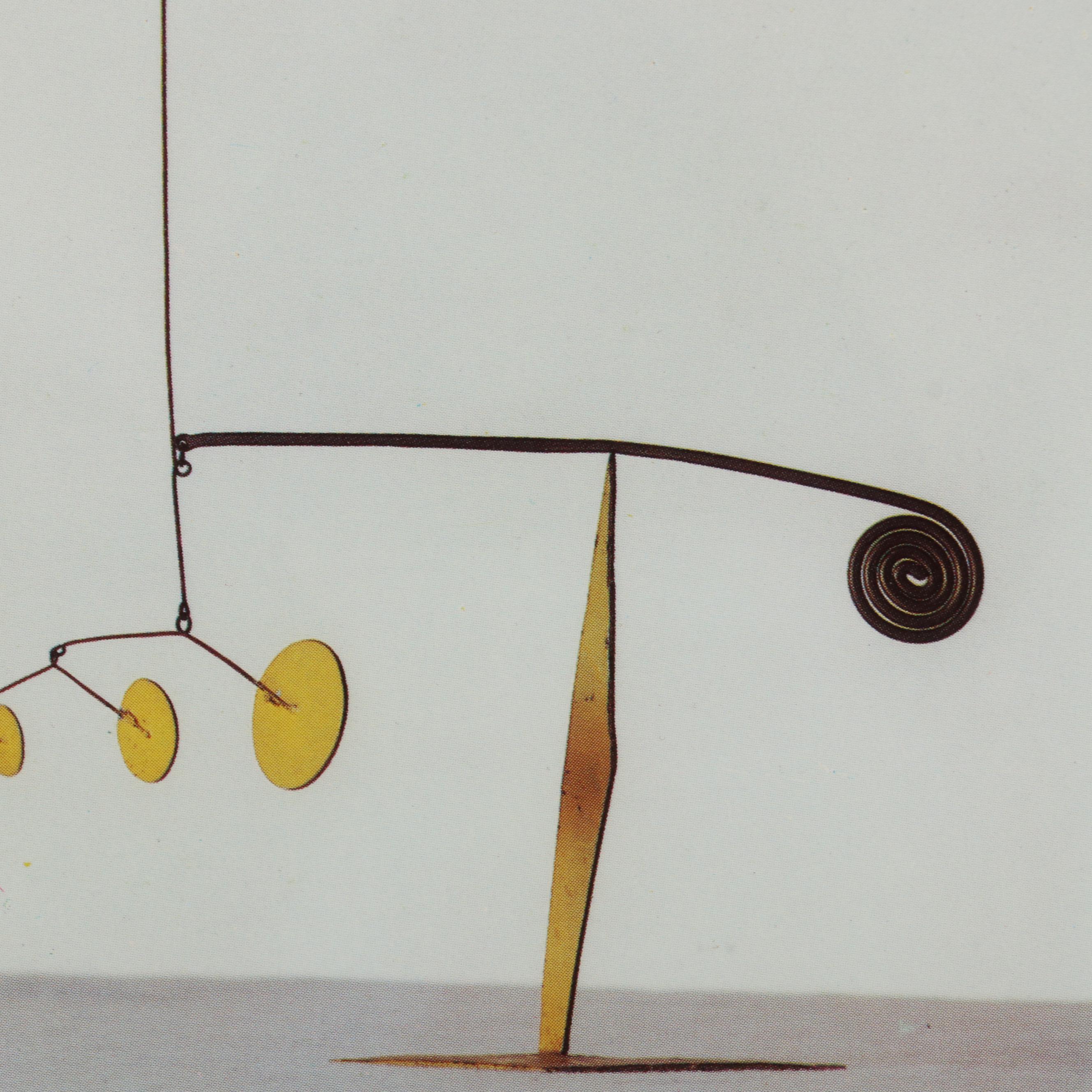 Offset Lithograph After Alexander Calder for Galerie Adrien Maeght, 1987