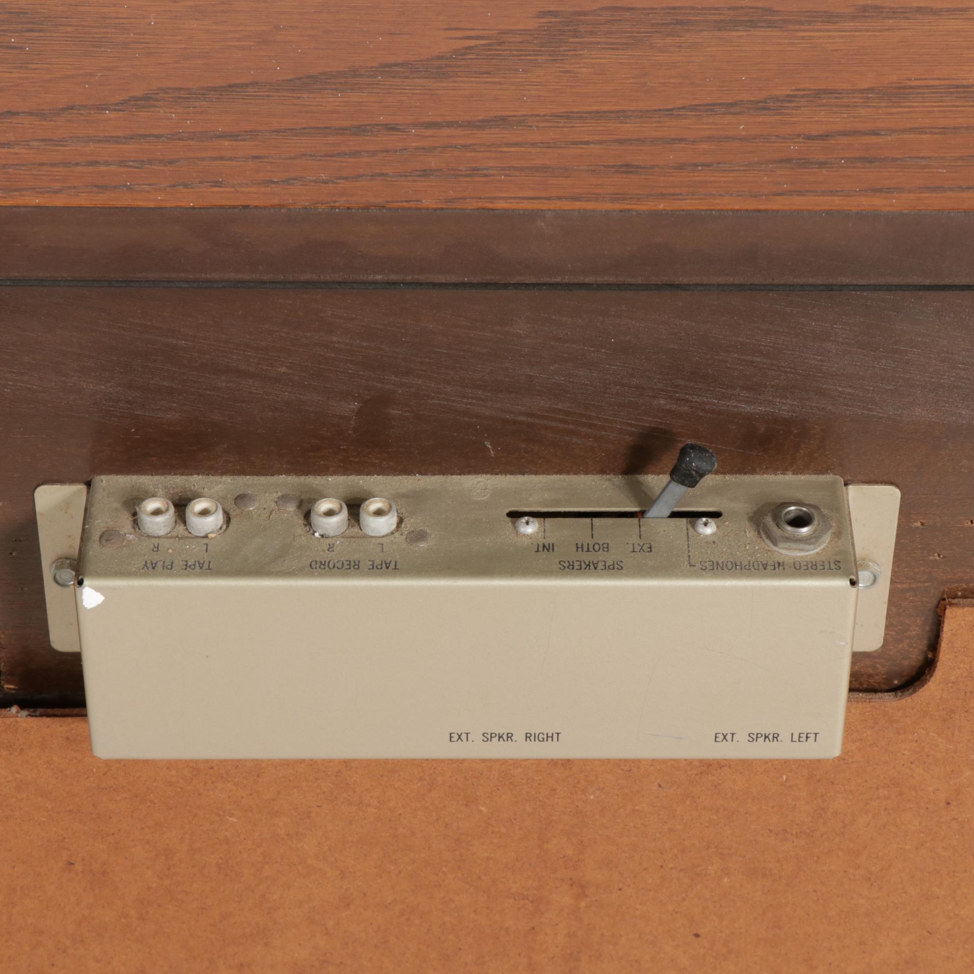 Packard Bell Spanish Baroque Style Stereo Console, Mid to Late 20th Century