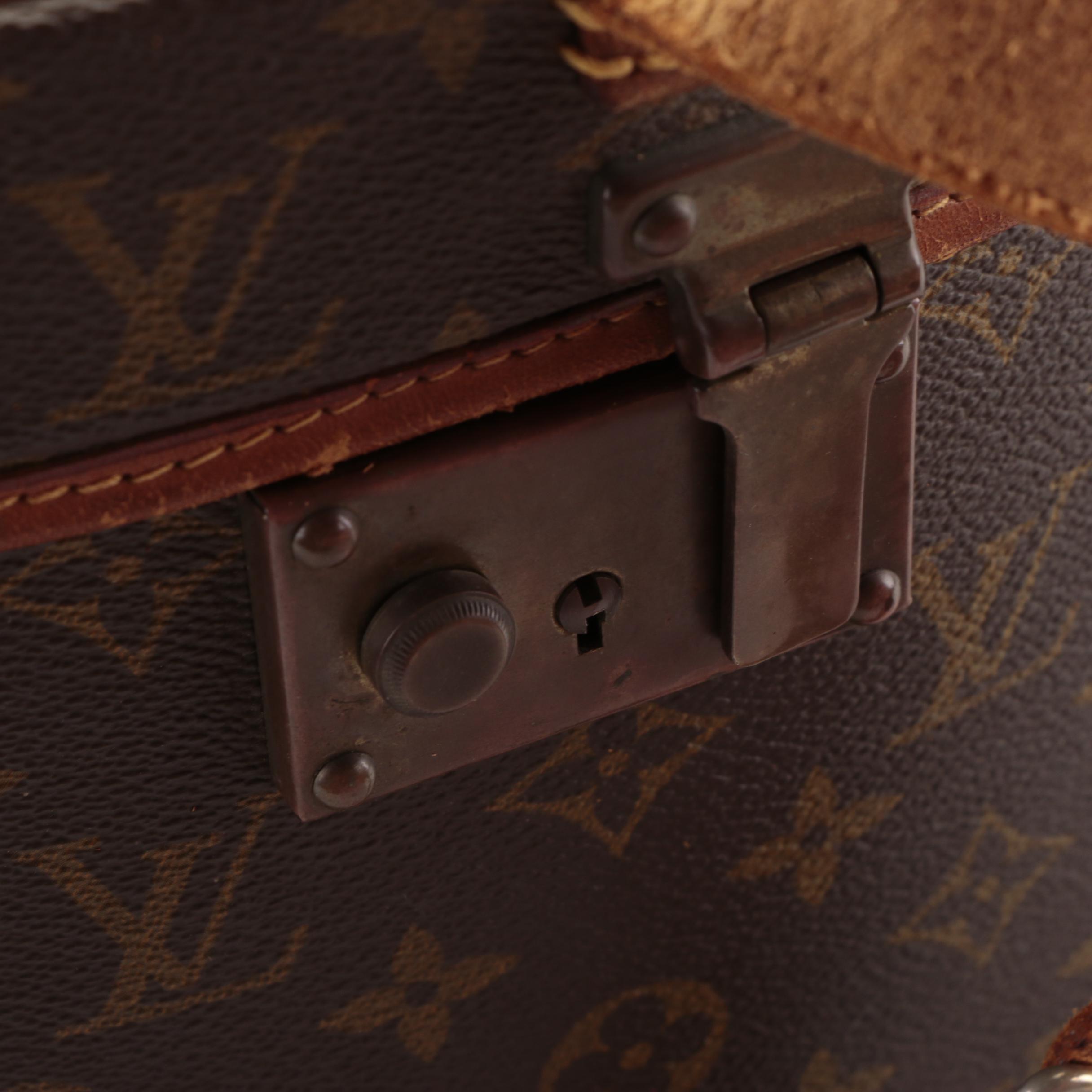 Louis Vuitton Boite Chapeaux 50 Hat Box in Monogram Canvas and Leather Trim