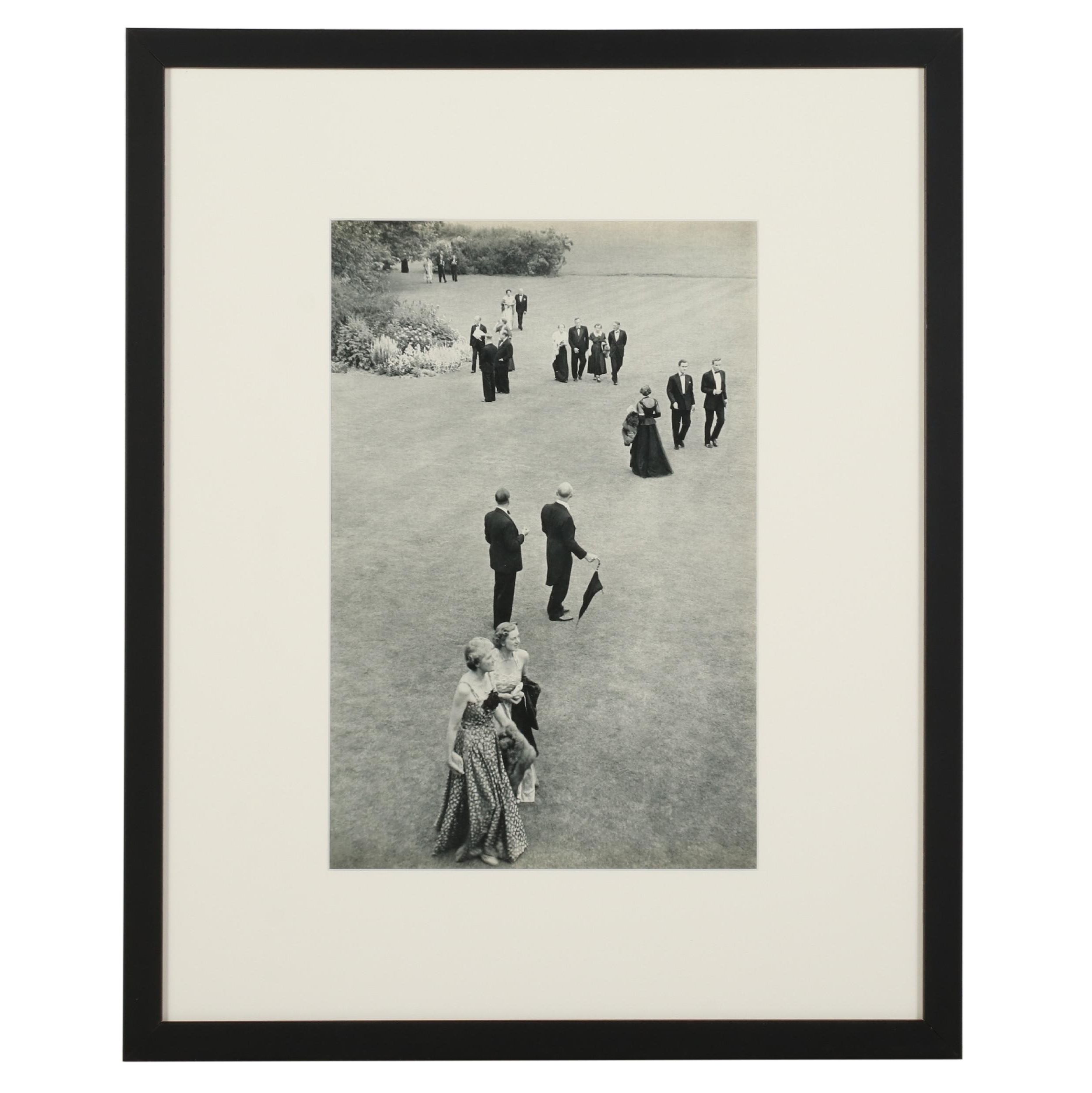 Henri Cartier-Bresson Glyndebourne Rotogravure From "The Europeans," 1955
