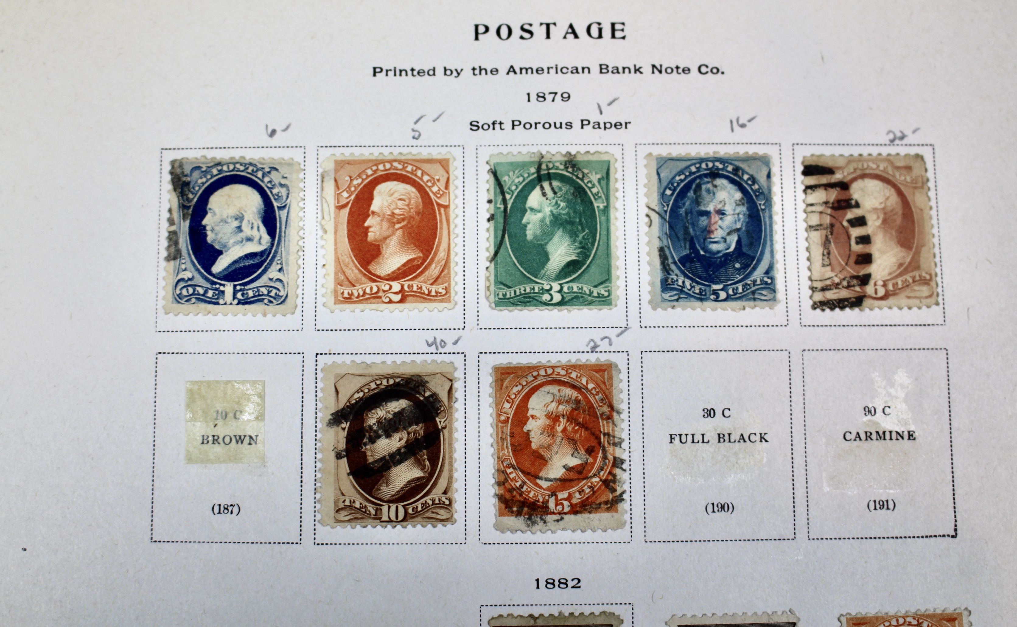 Scott's United States Specialized Stamp Collection