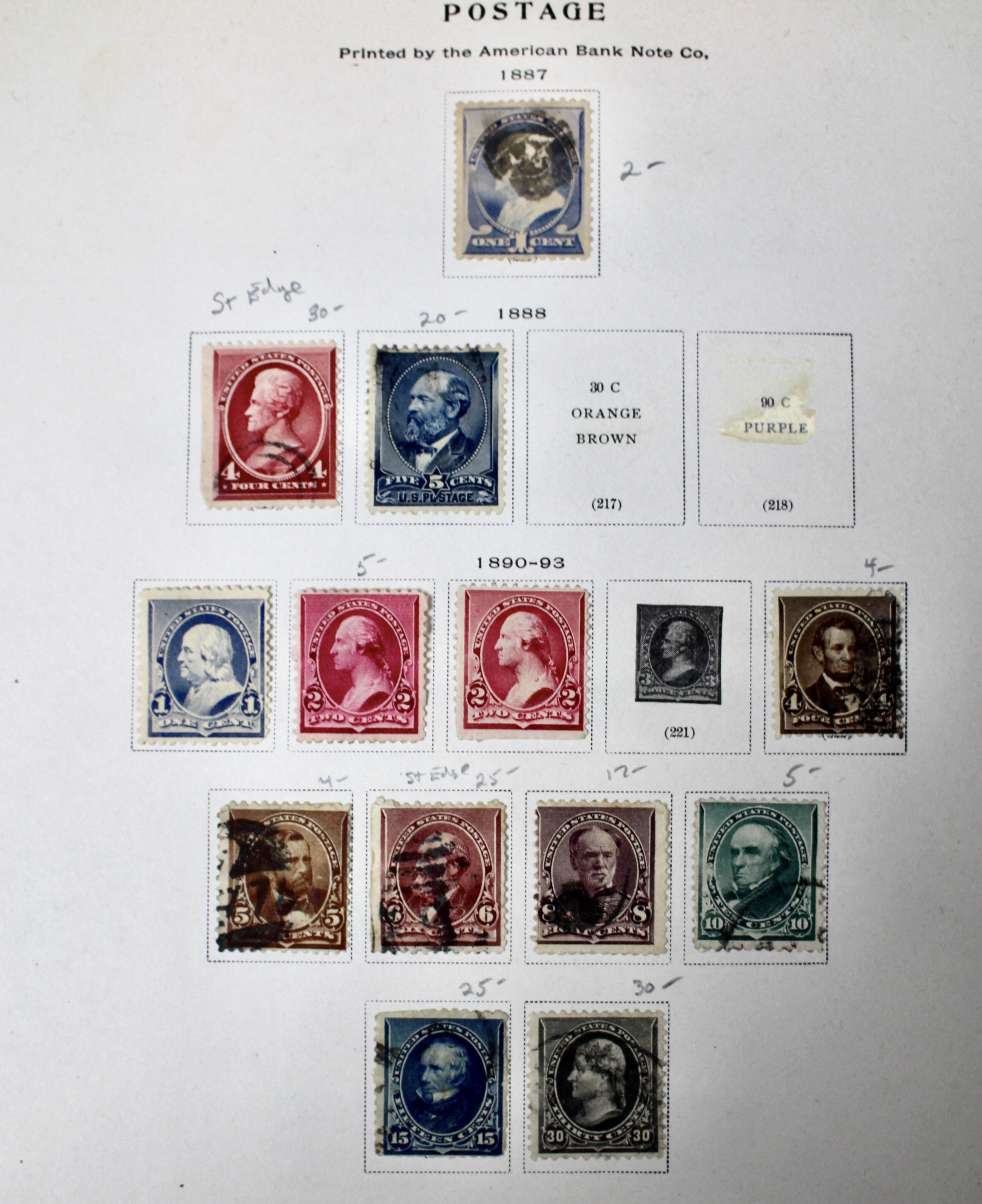 Scott's United States Specialized Stamp Collection