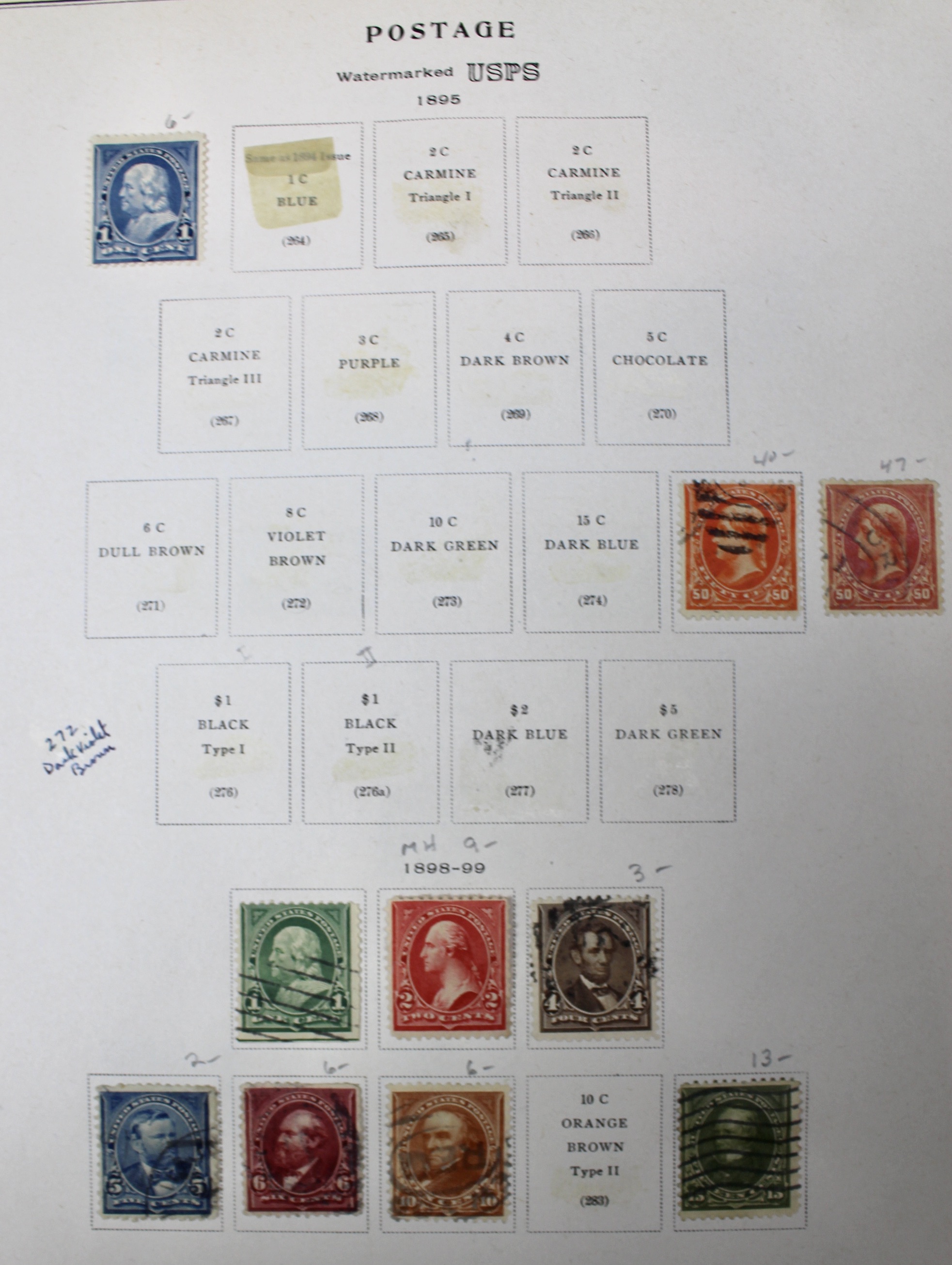 Scott's United States Specialized Stamp Collection
