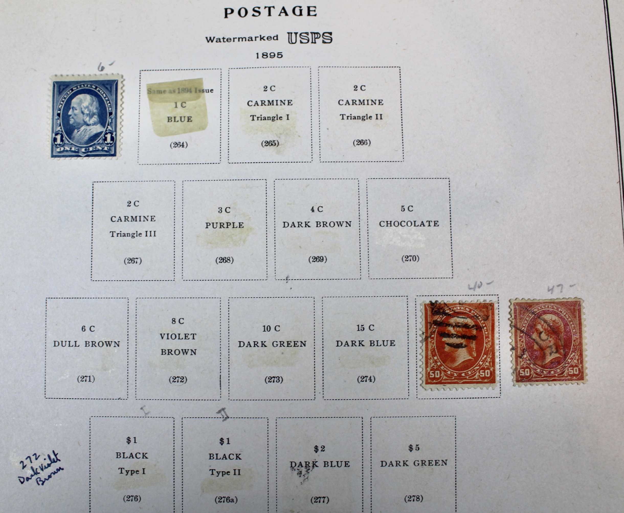 Scott's United States Specialized Stamp Collection