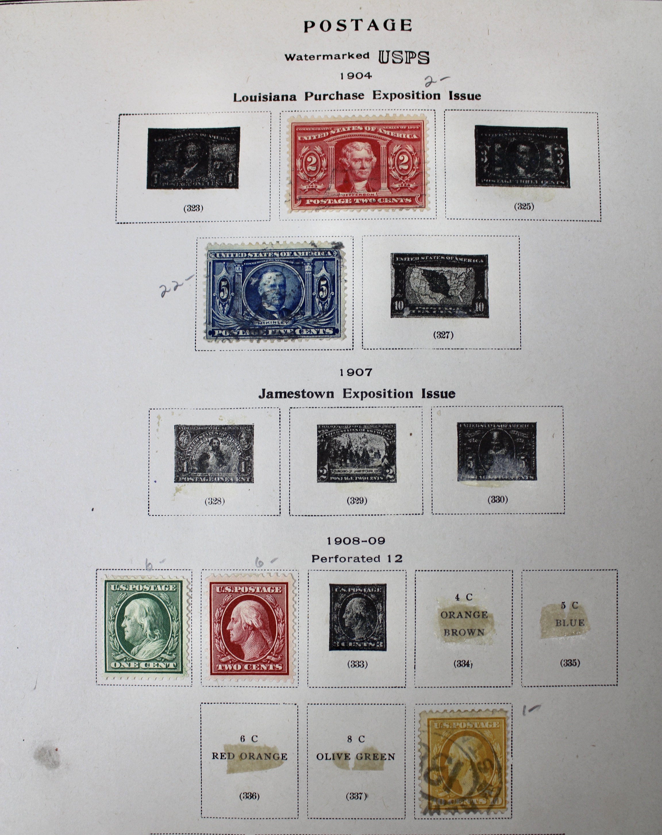 Scott's United States Specialized Stamp Collection