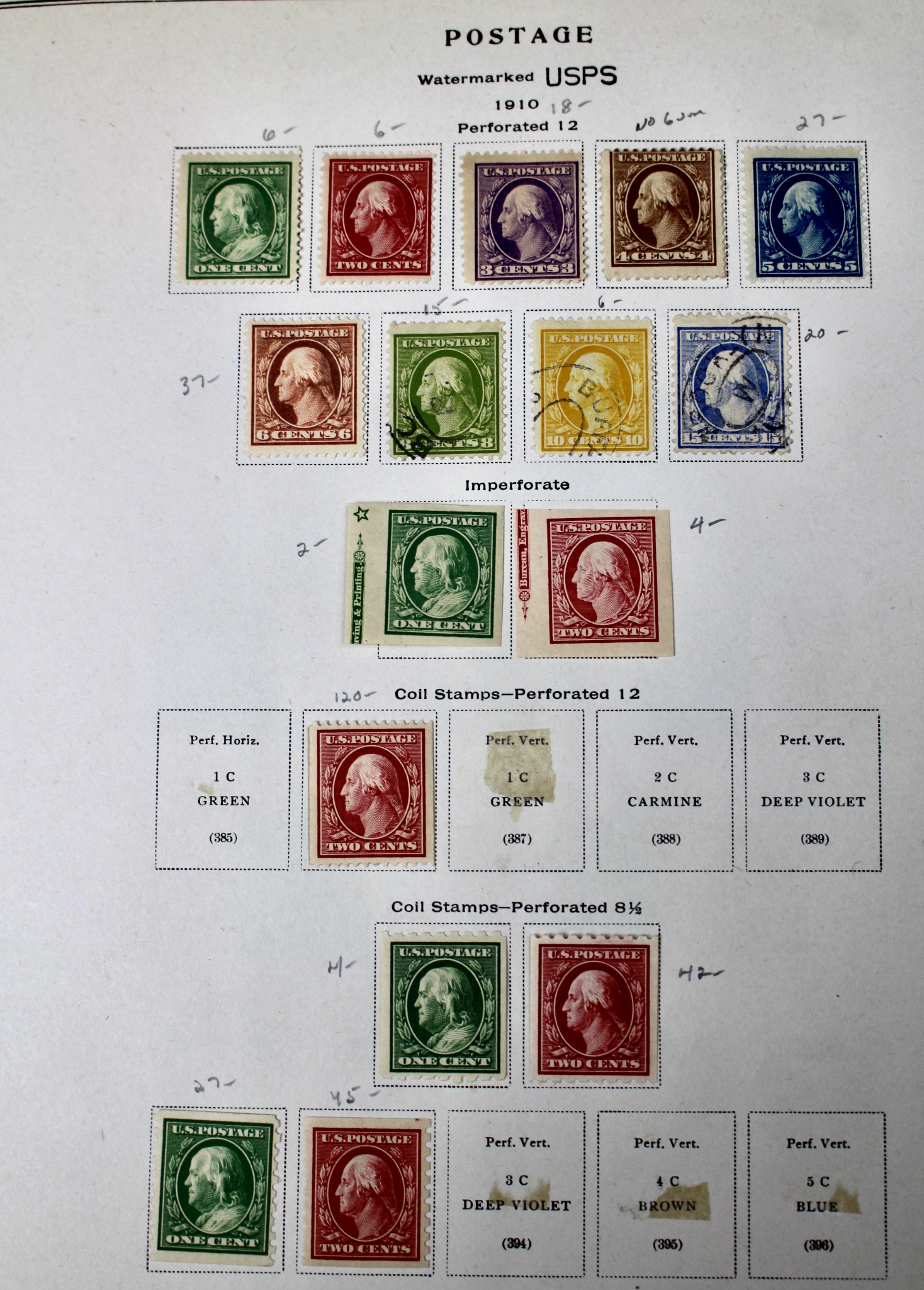 Scott's United States Specialized Stamp Collection