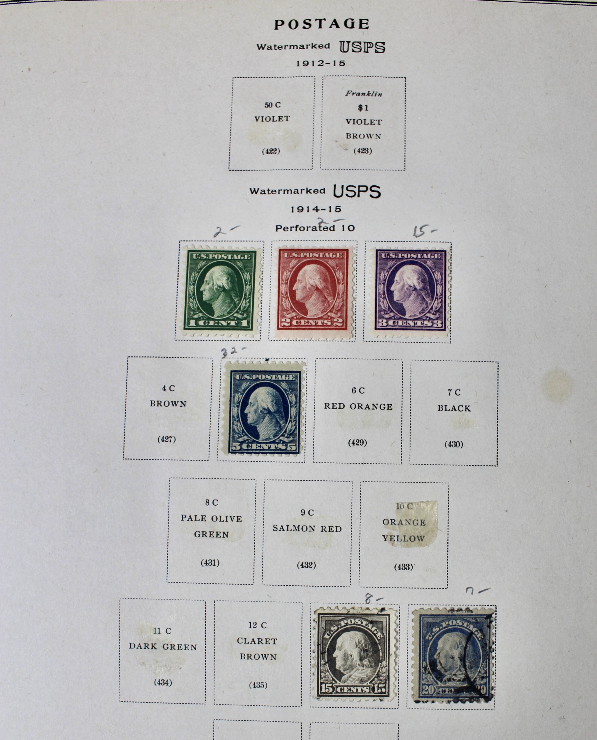 Scott's United States Specialized Stamp Collection