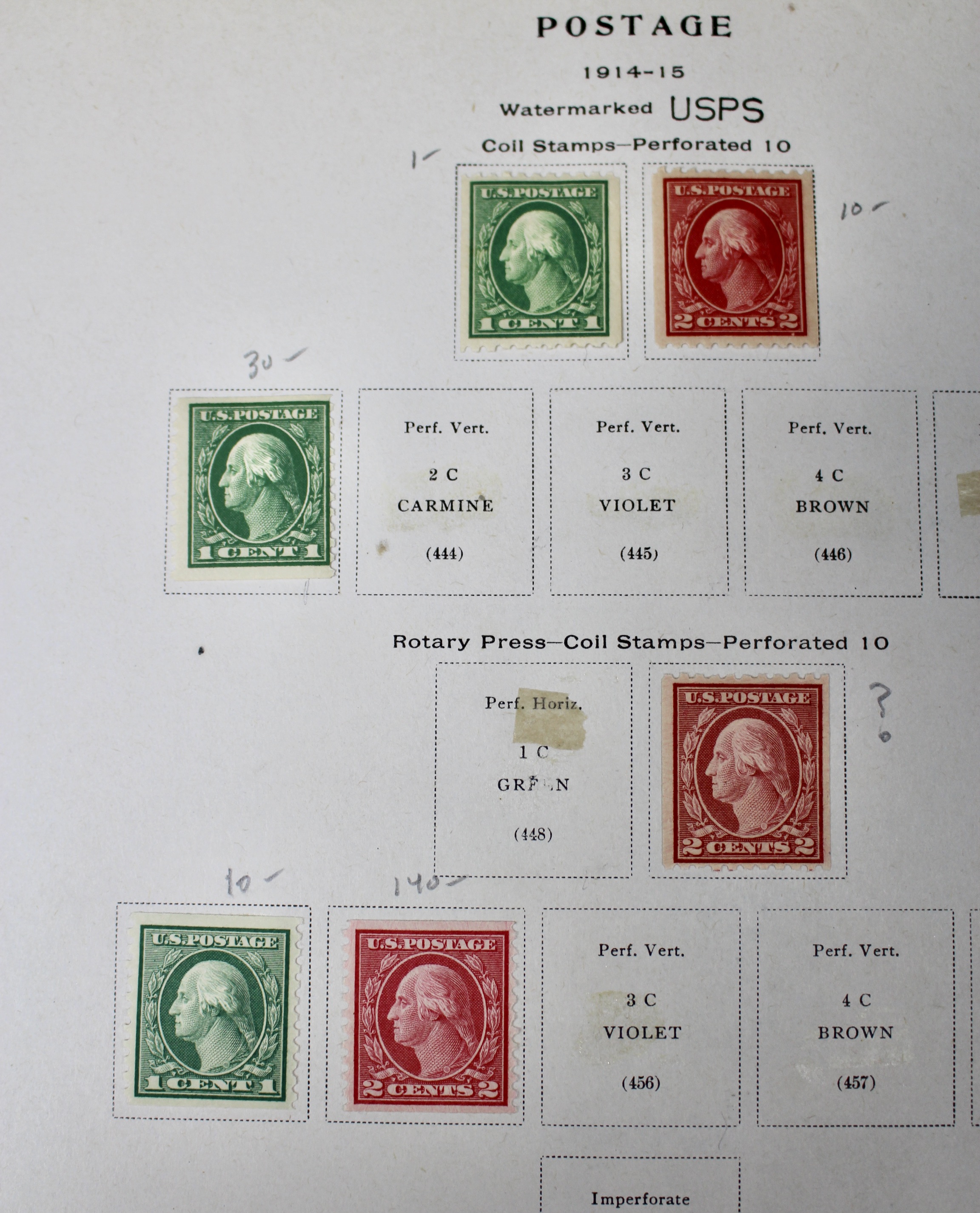 Scott's United States Specialized Stamp Collection