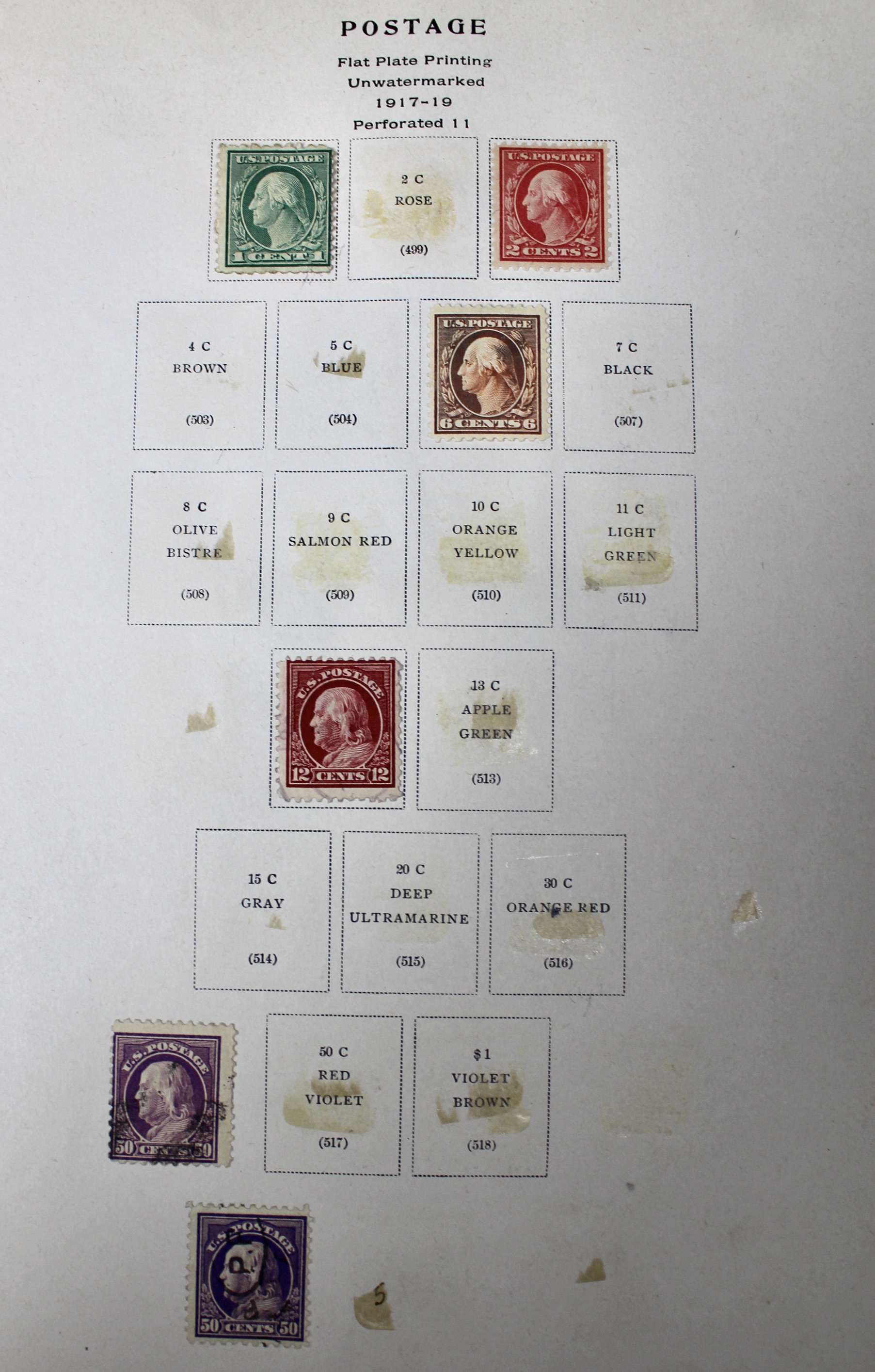 Scott's United States Specialized Stamp Collection