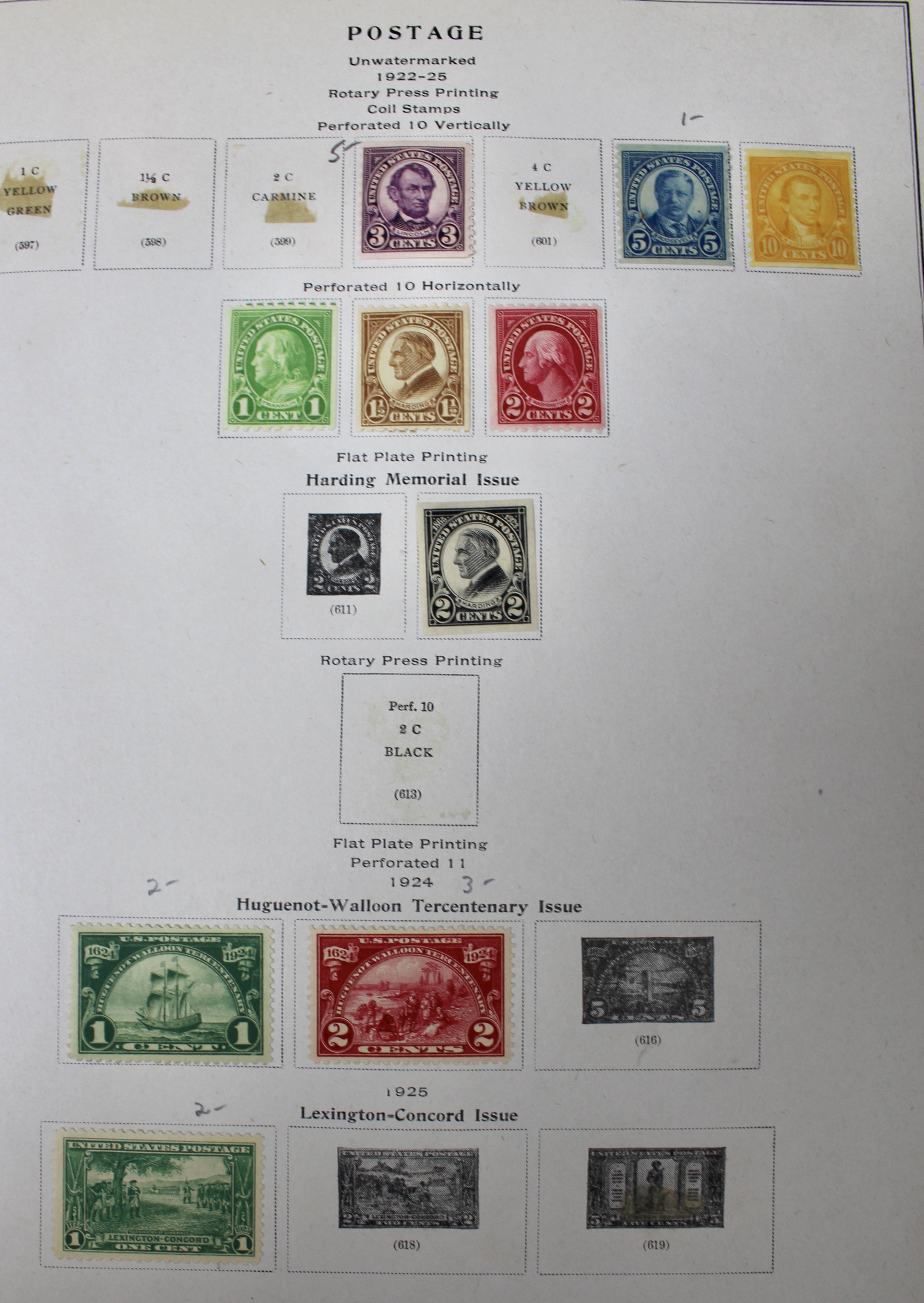 Scott's United States Specialized Stamp Collection