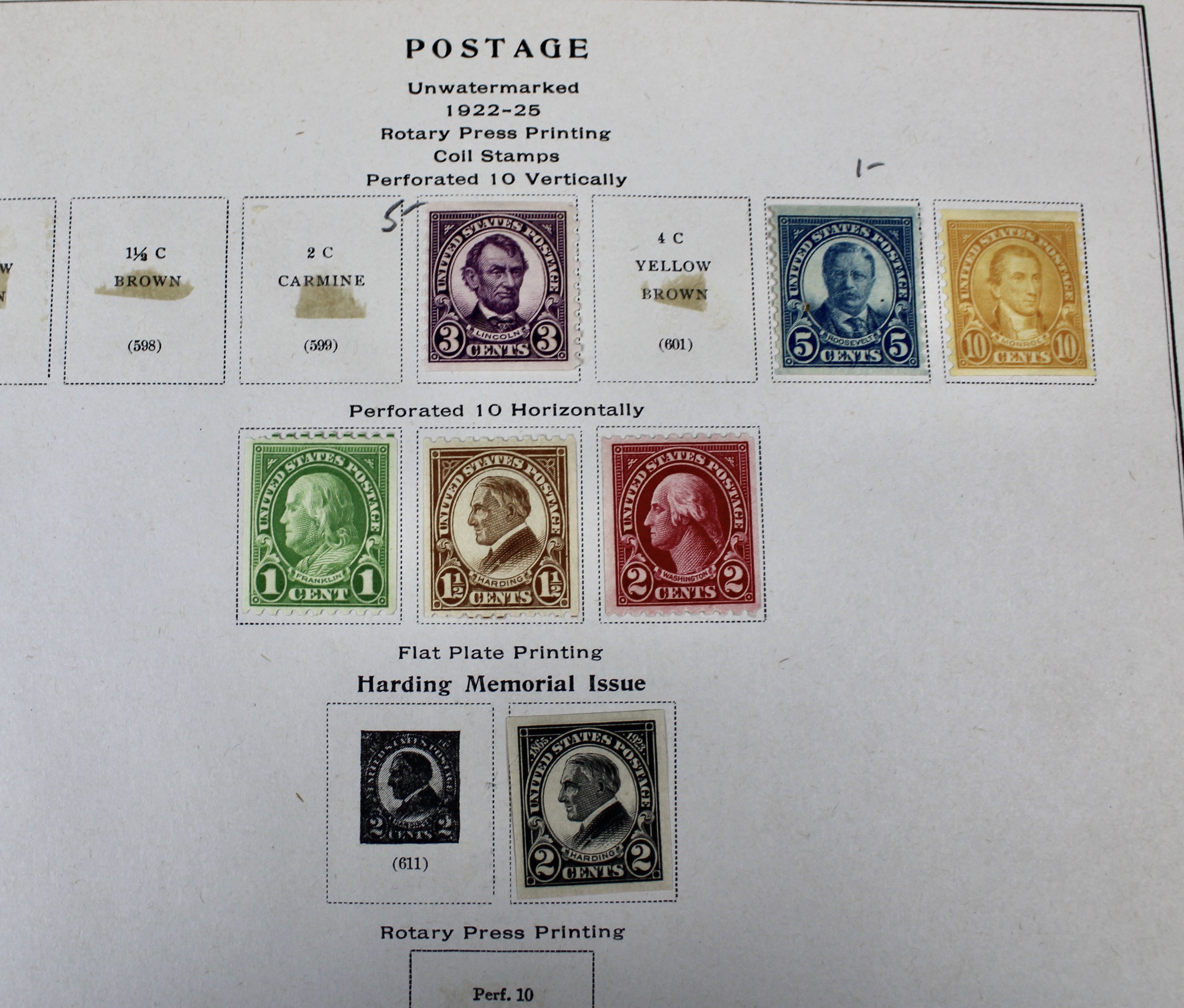 Scott's United States Specialized Stamp Collection